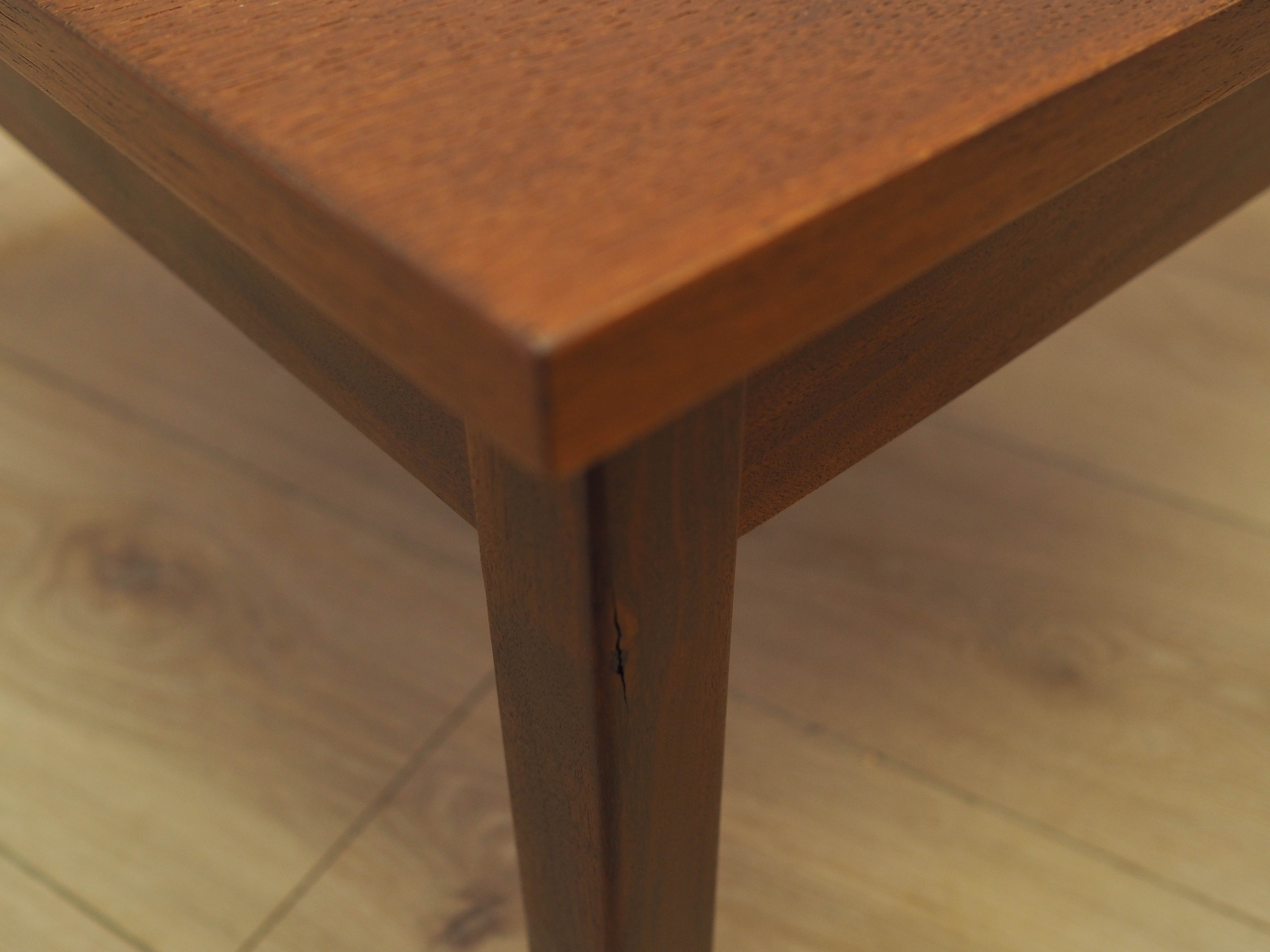 Teak coffee table 1970s