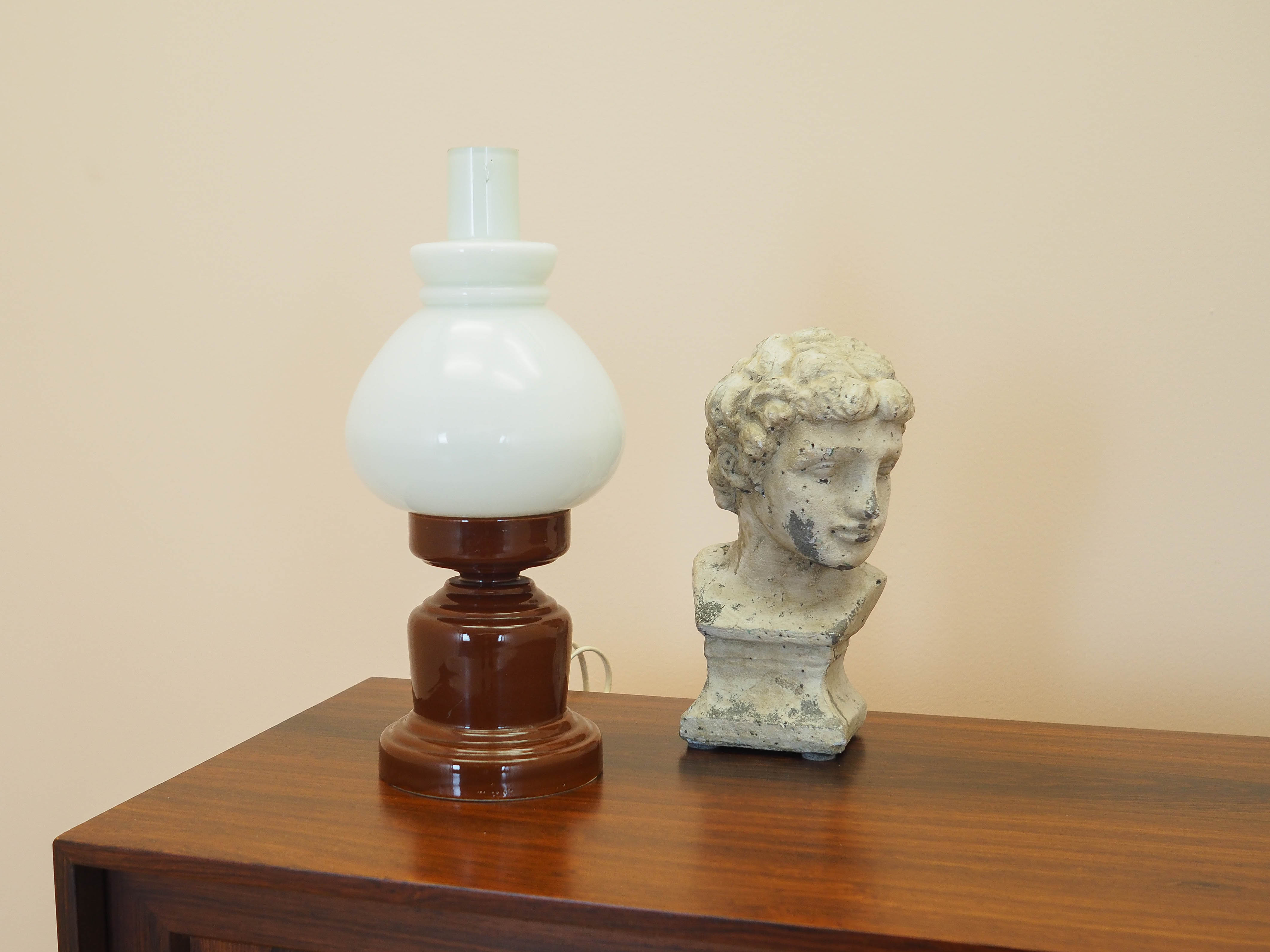 Lampada in ceramica anni '70