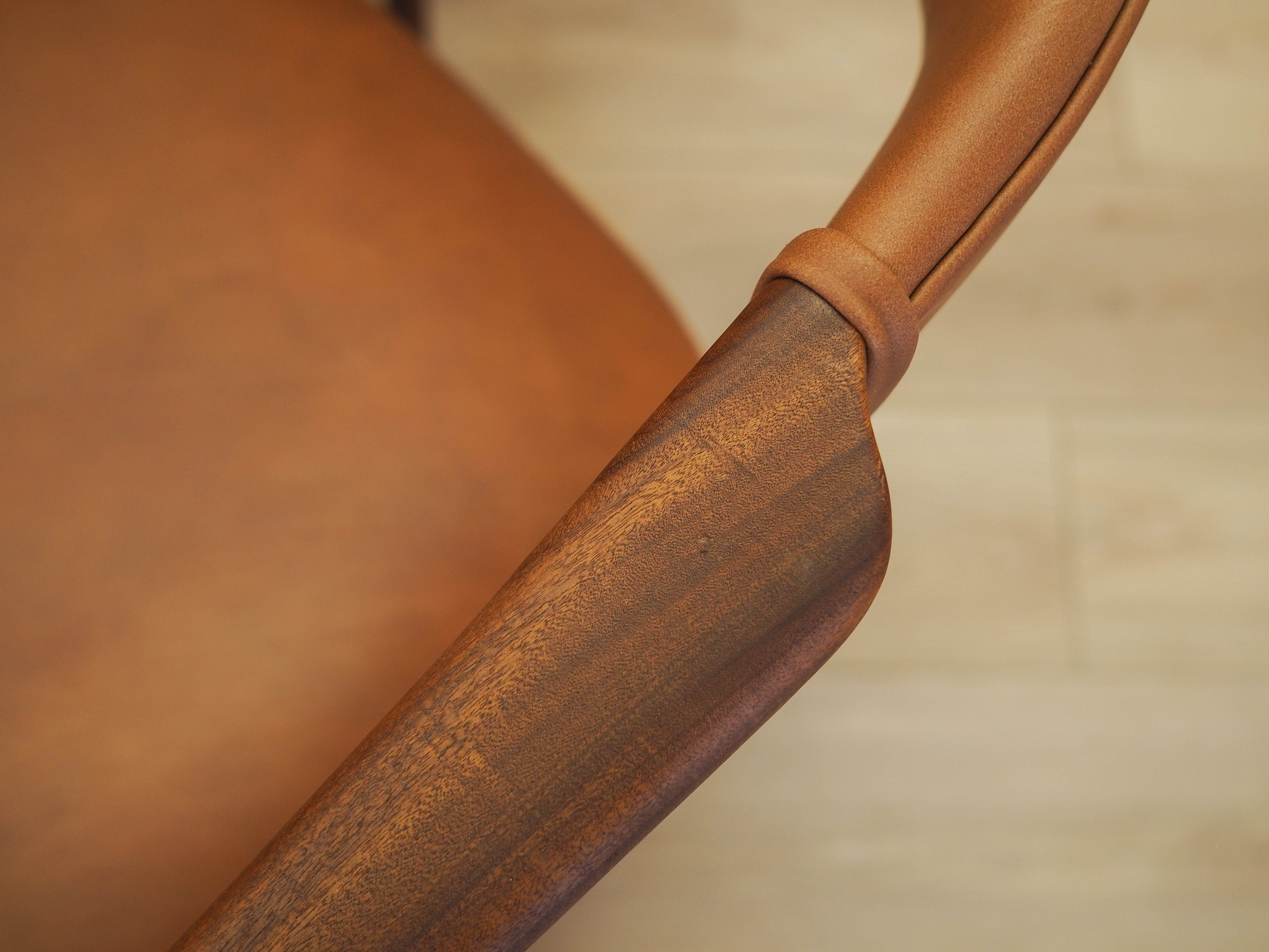 Set di sei sedie in teak anni '70