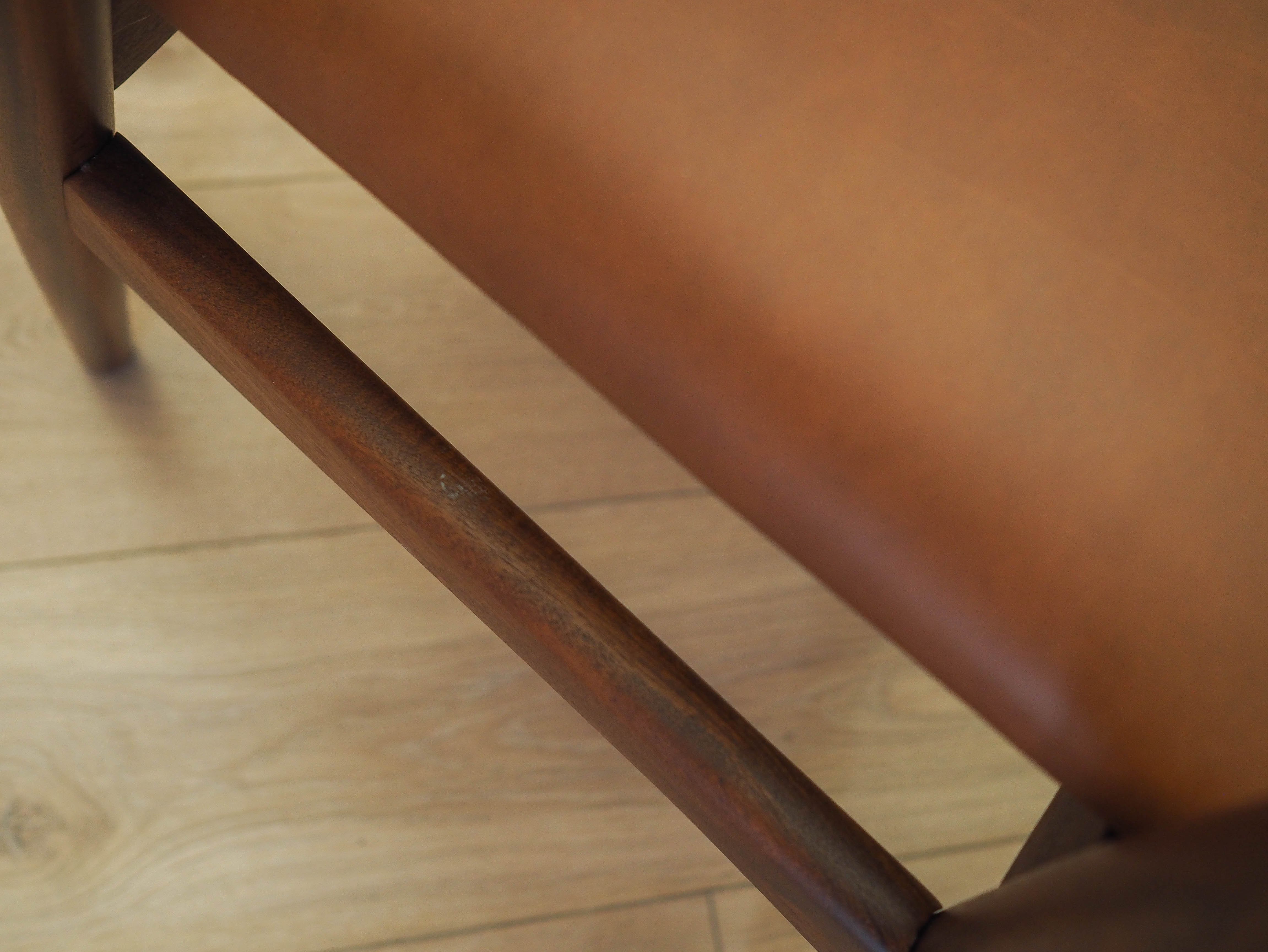 Set of six teak chairs 1970s