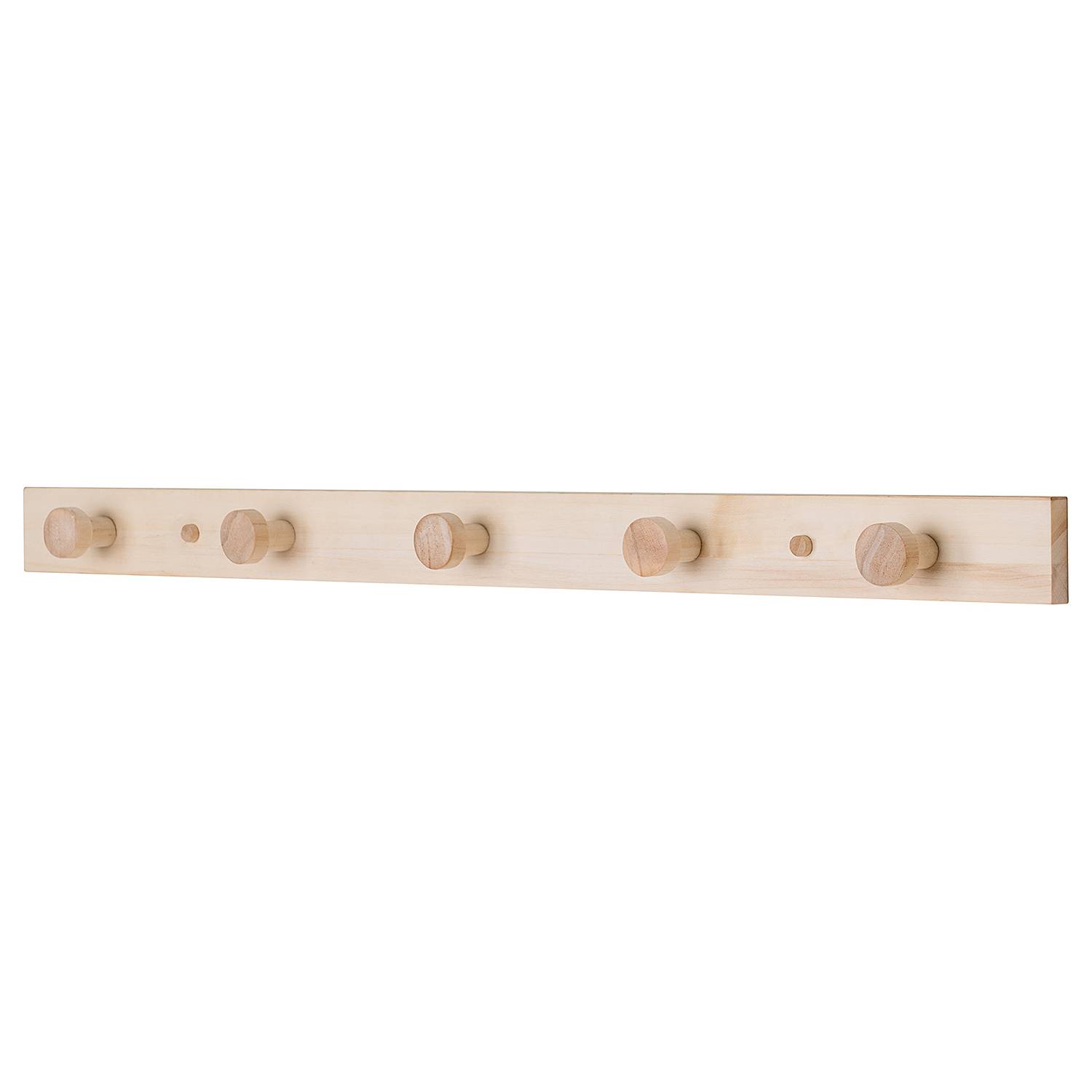 Abano Wall Coat Rack Solid Poplar Natural