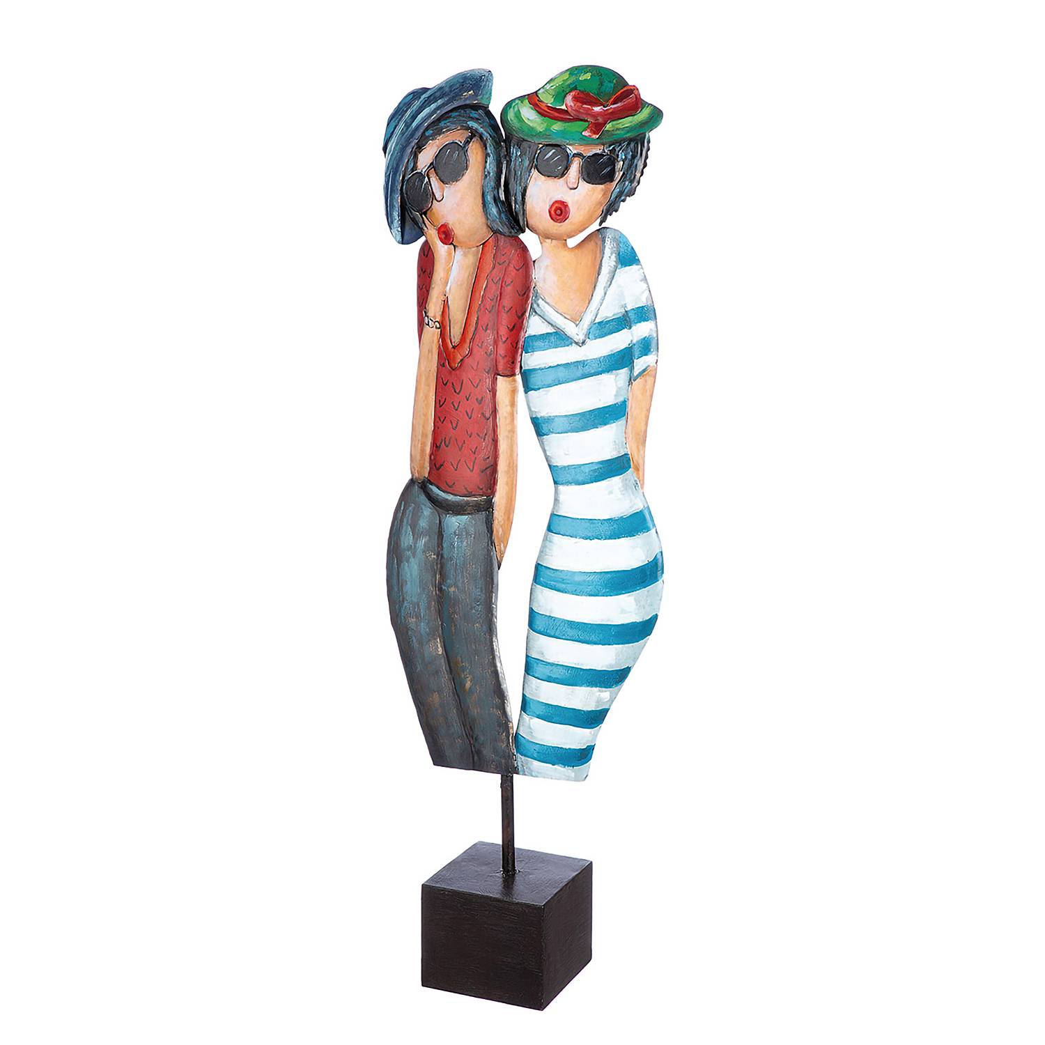 Skulptur Côte d'Azur Eisen Mehrfarbig