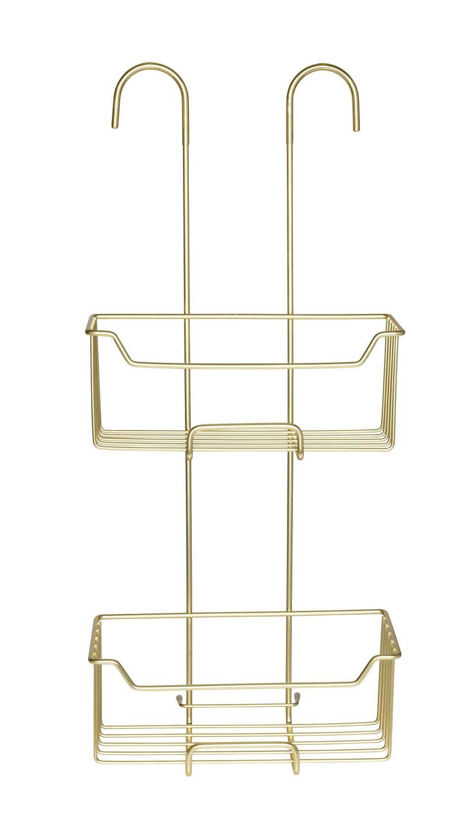 Duschablage Milo Edelstahl / Polyethylen Gold Höhe: 55 cm