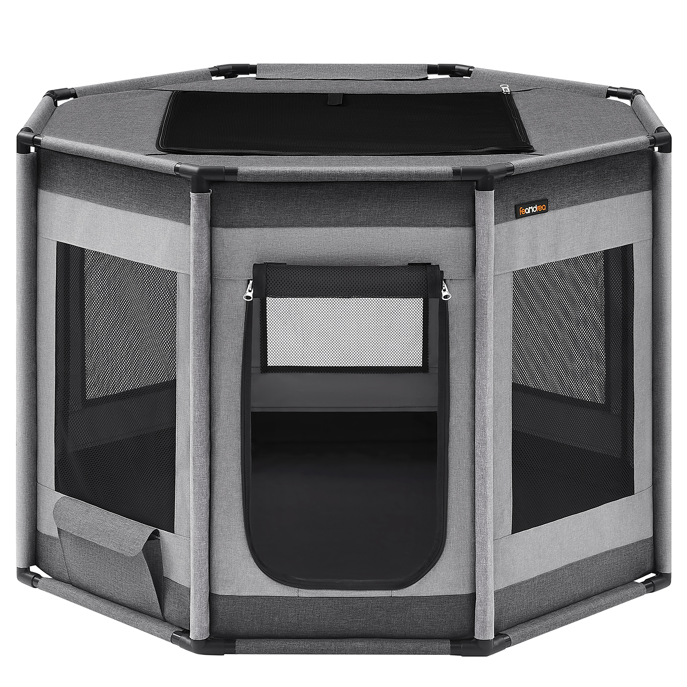 Hundeschlafbox Retok Stahl / PVC Dunkelgrau