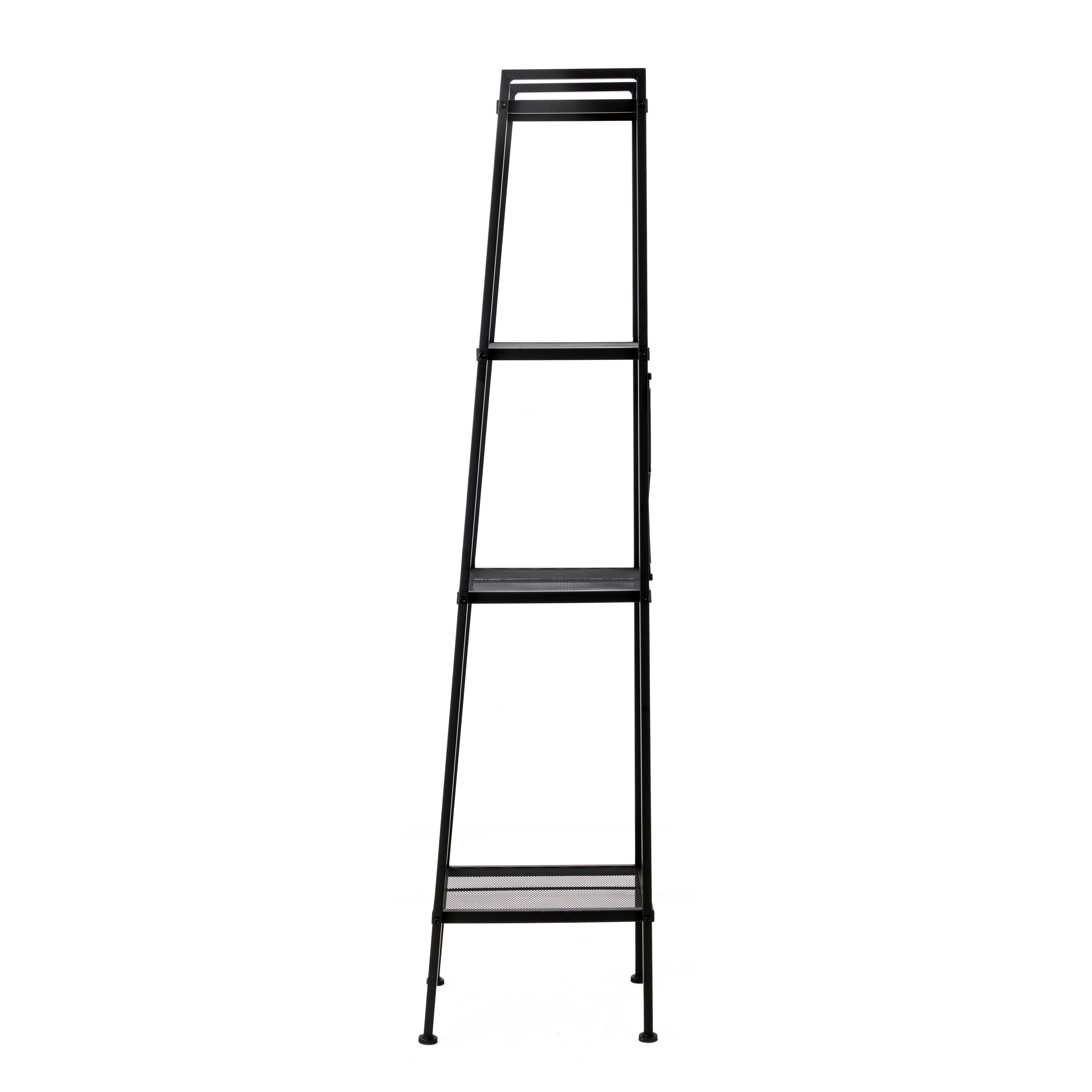 Regal Bufkin Metall Schwarz Breite: 30 cm