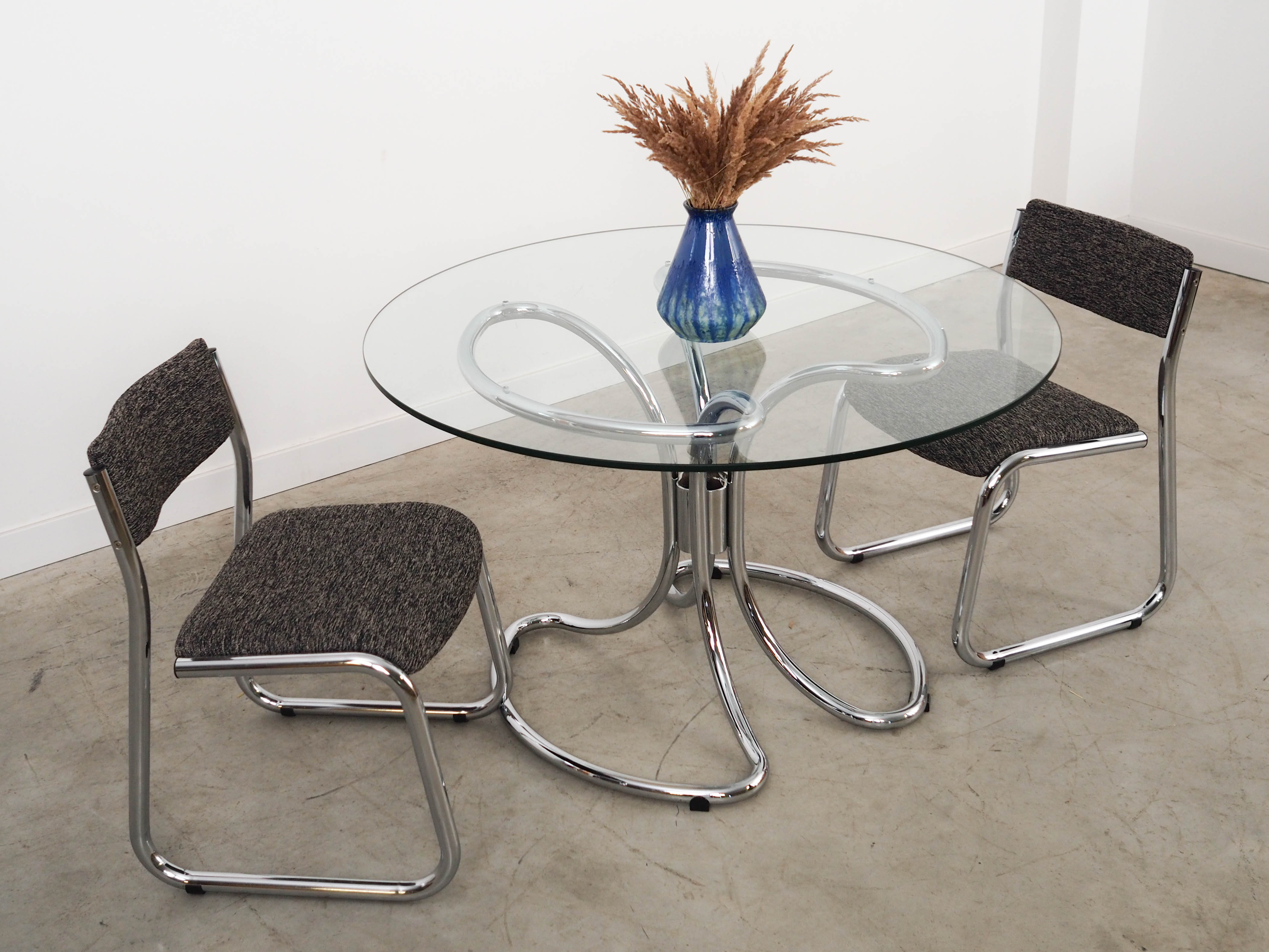Glass table 1970s
