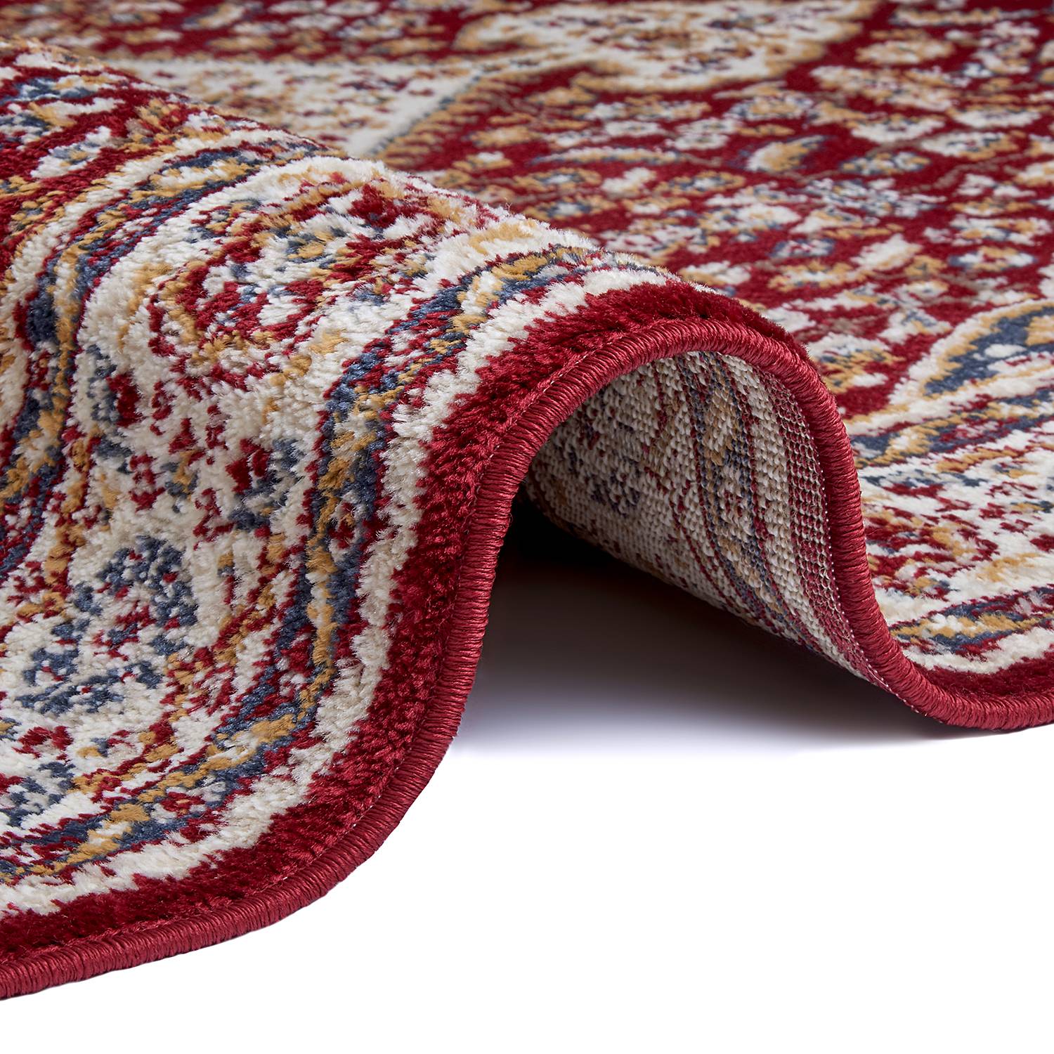 Orientteppich Mochi Polypropylen Rot / Weiß 80 x 120 cm