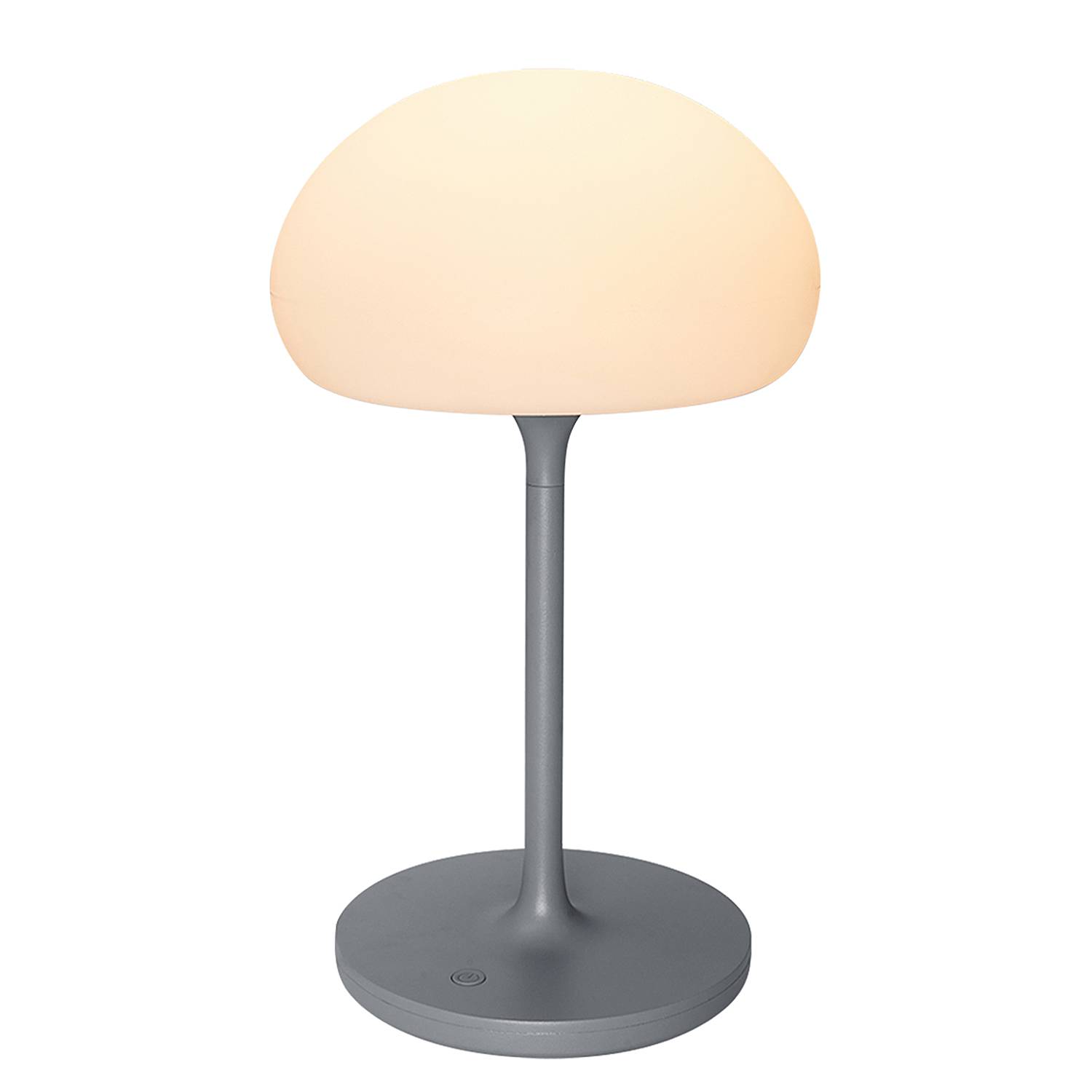 Tischleuchte Sponge On A Stick Polycarbonat Grau