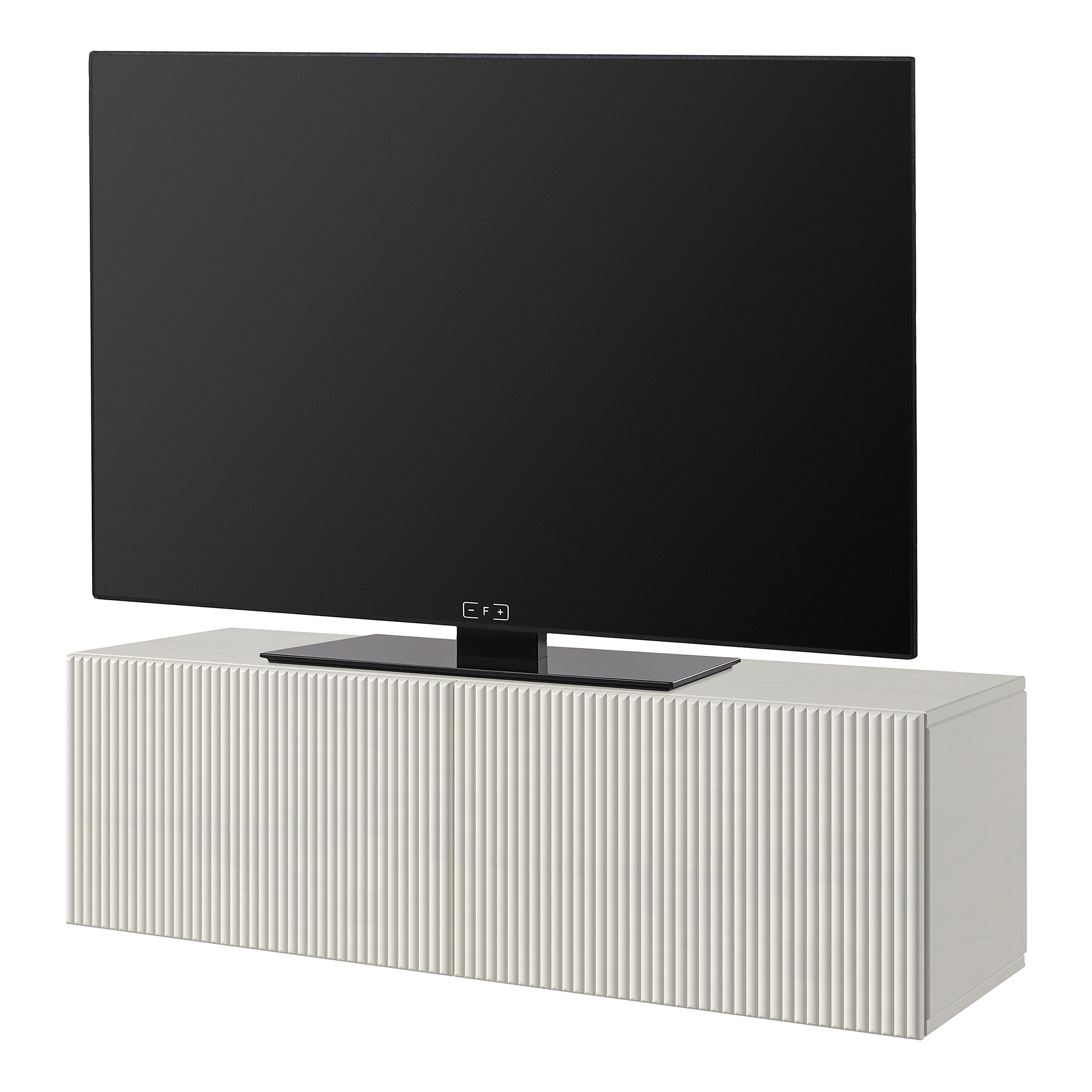 Massives Hänge-TV-Lowboard SKAO Kaschmir Breite: 100 cm