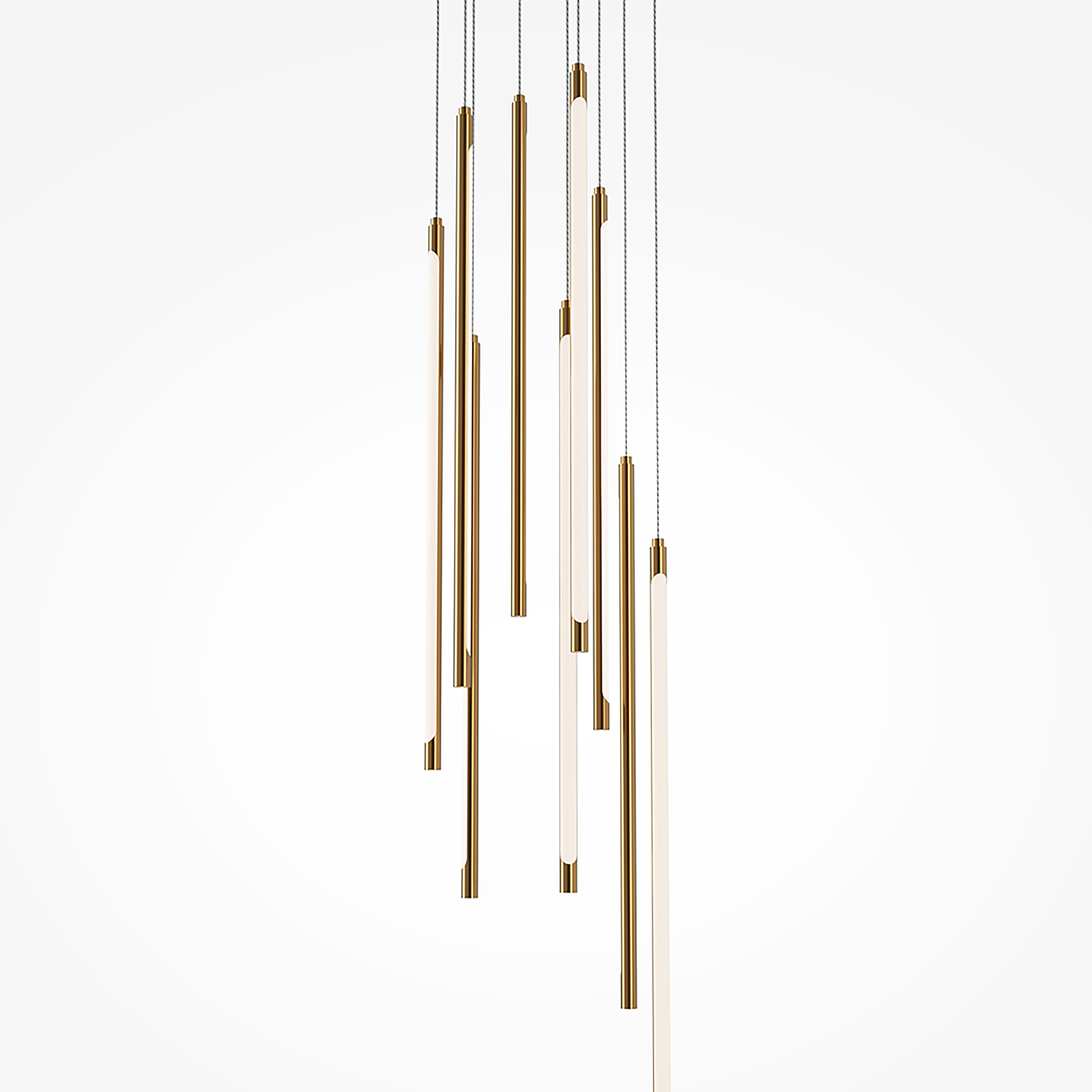 LED-Pendelleuchte Light Stick Kunststoff / Aluminium