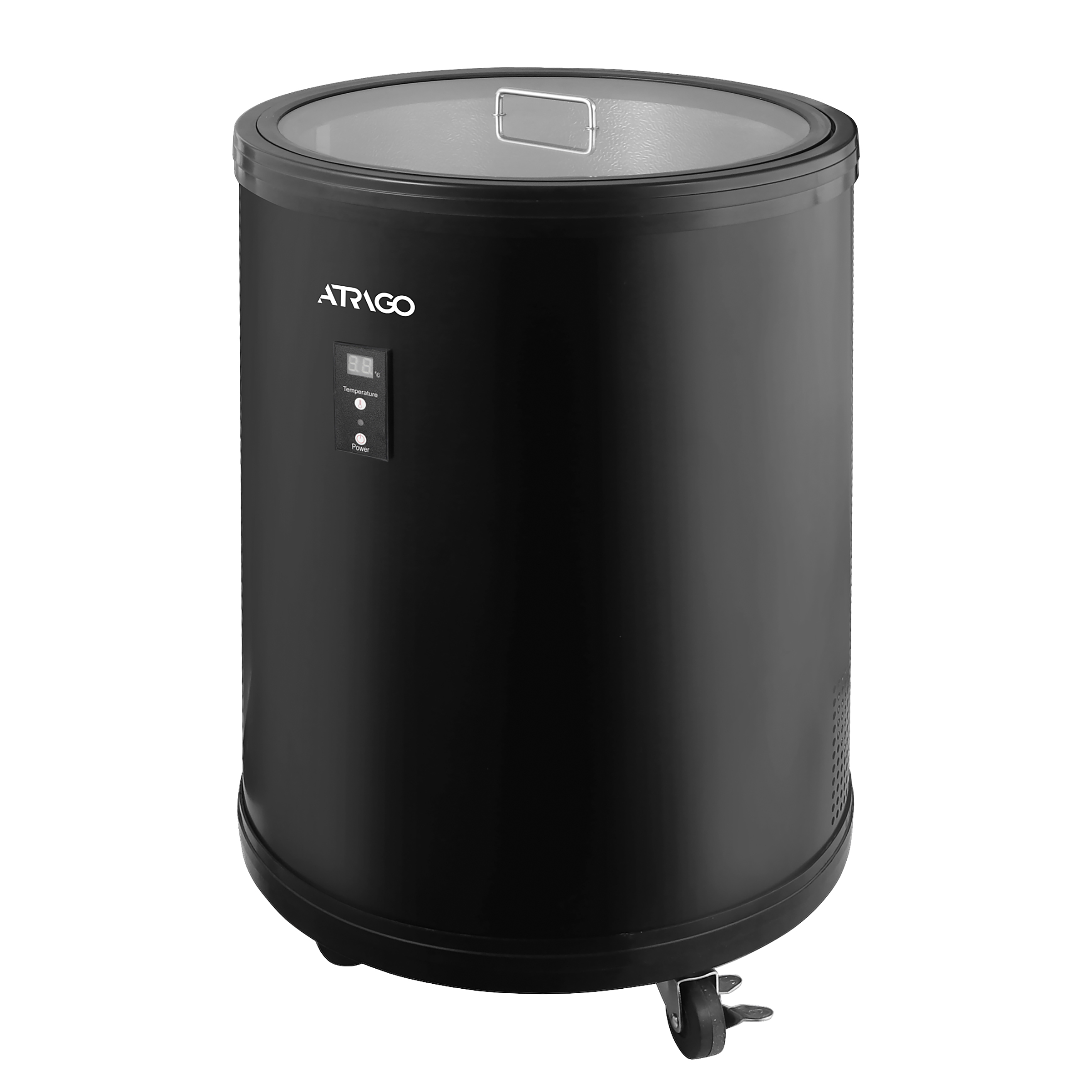 Standkühlschrank Atrigo outdoor Schwarz
