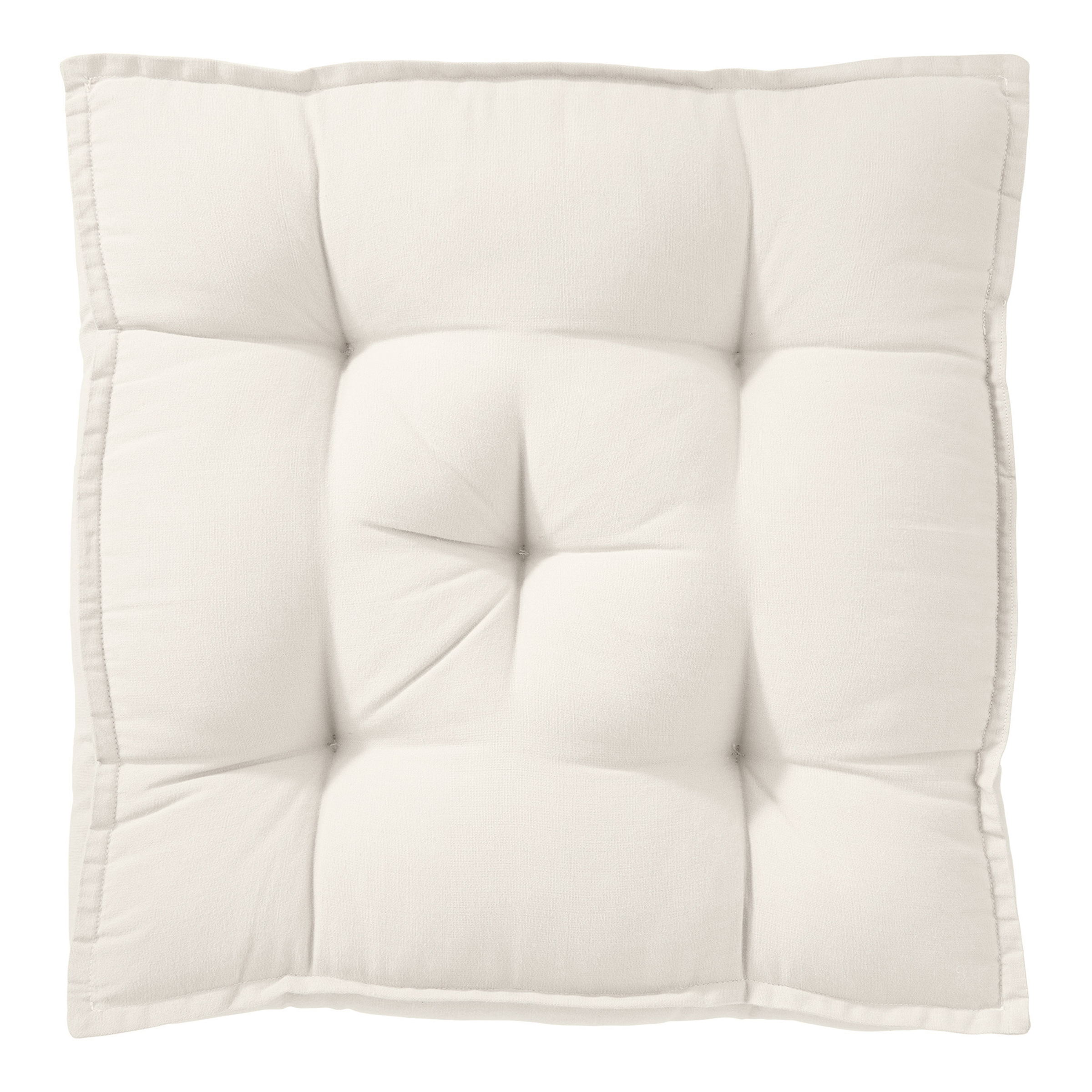 Sitzkissen SOLID Baumwolle / Polyester Beige