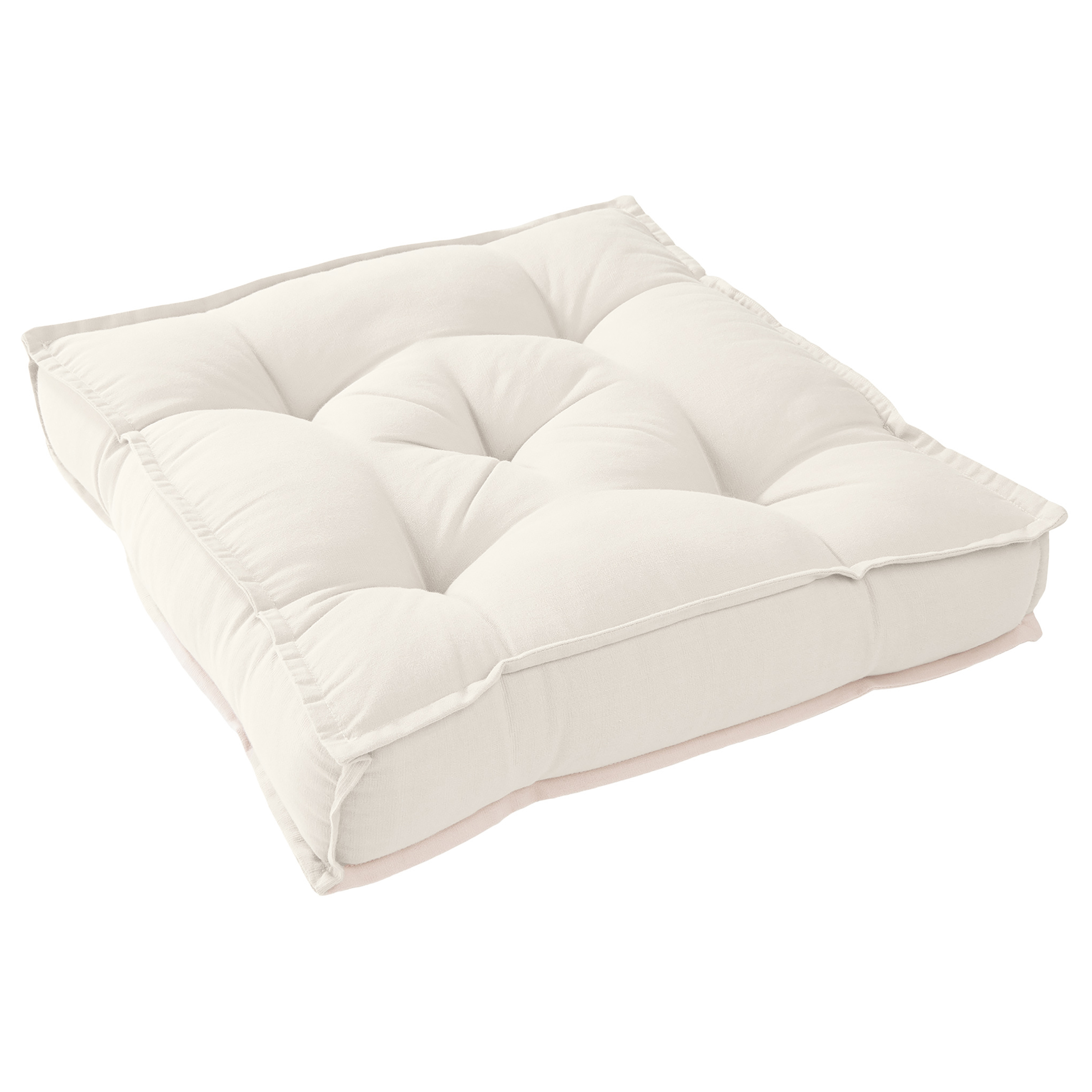Sitzkissen SOLID Baumwolle / Polyester Beige