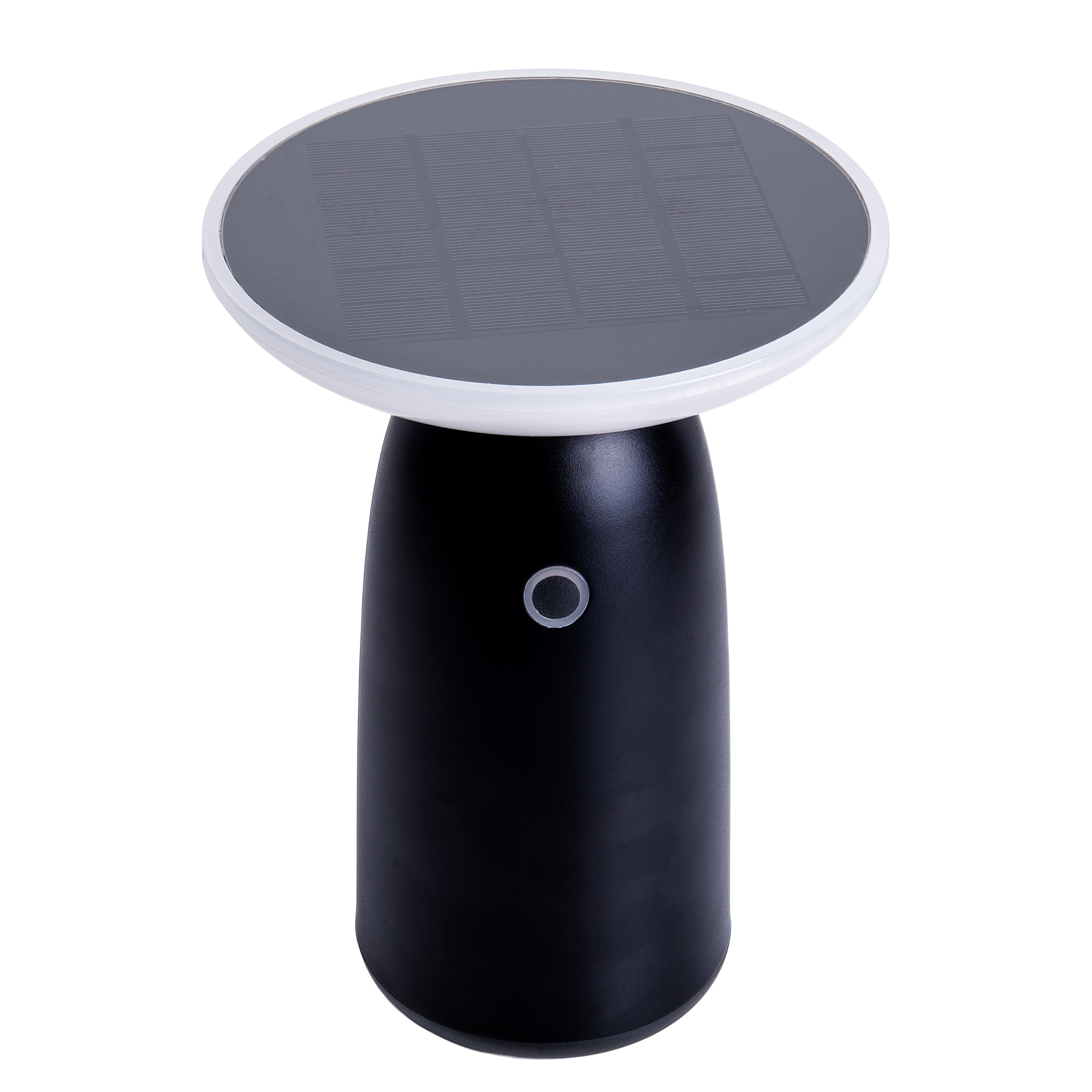 LED-Solarleuchte Ada Aluminium / Kunststoff Schwarz