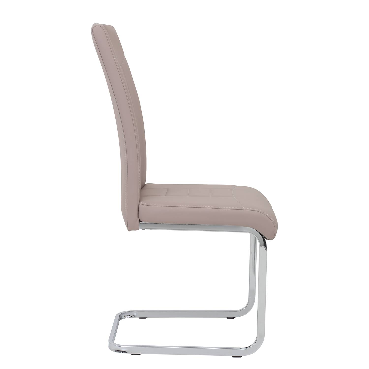 2x Festola Cantilever Chair Cappuccino