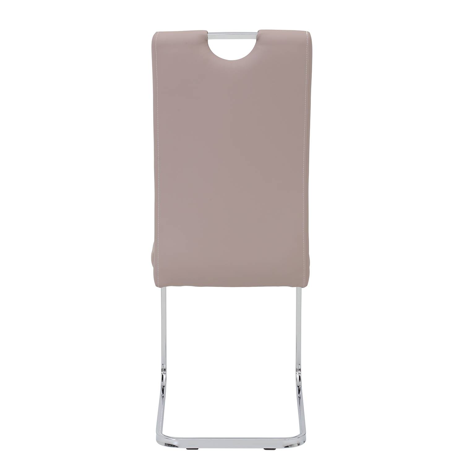 2x Festola Cantilever Chair Cappuccino