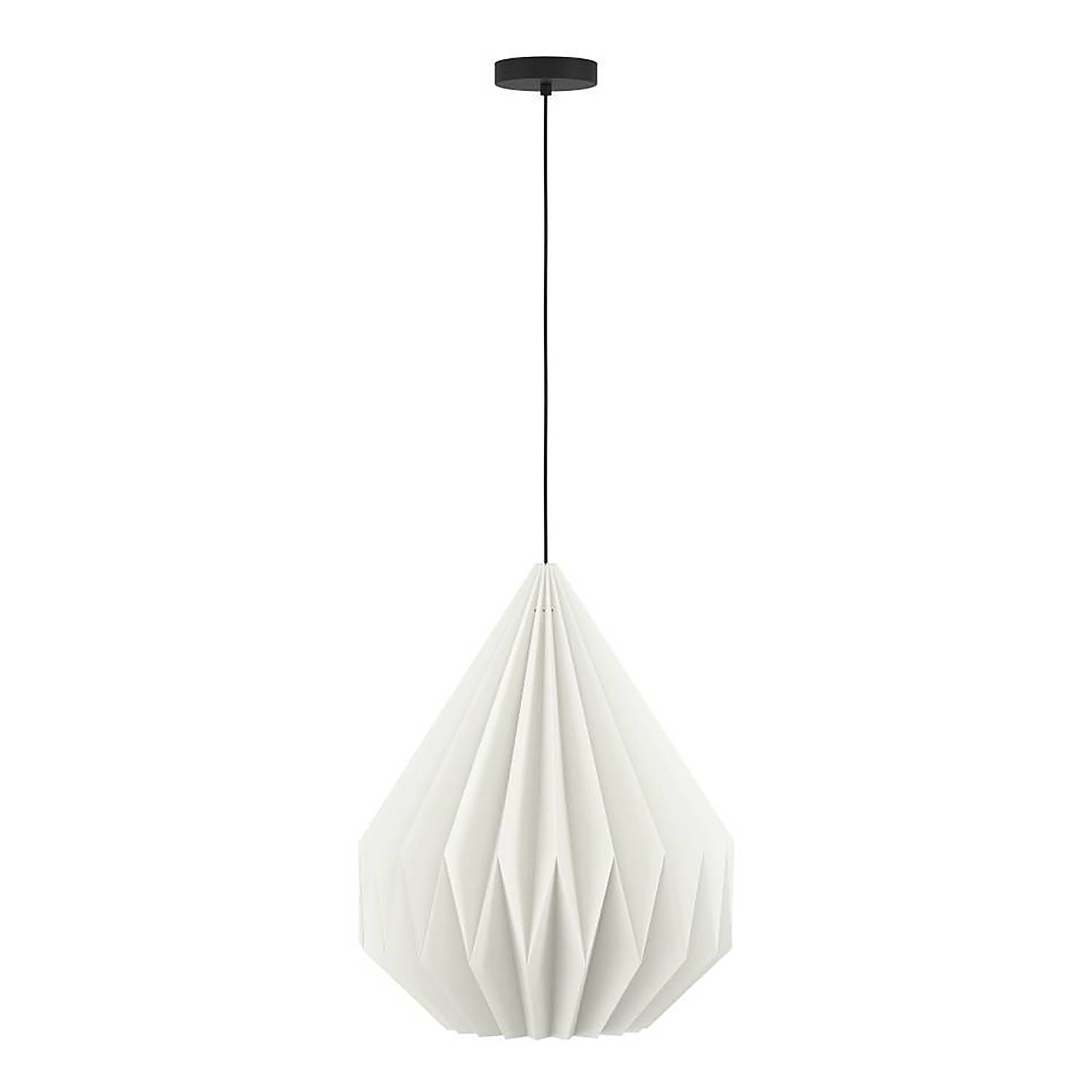 Minting Pendant Light 1-Light Steel White