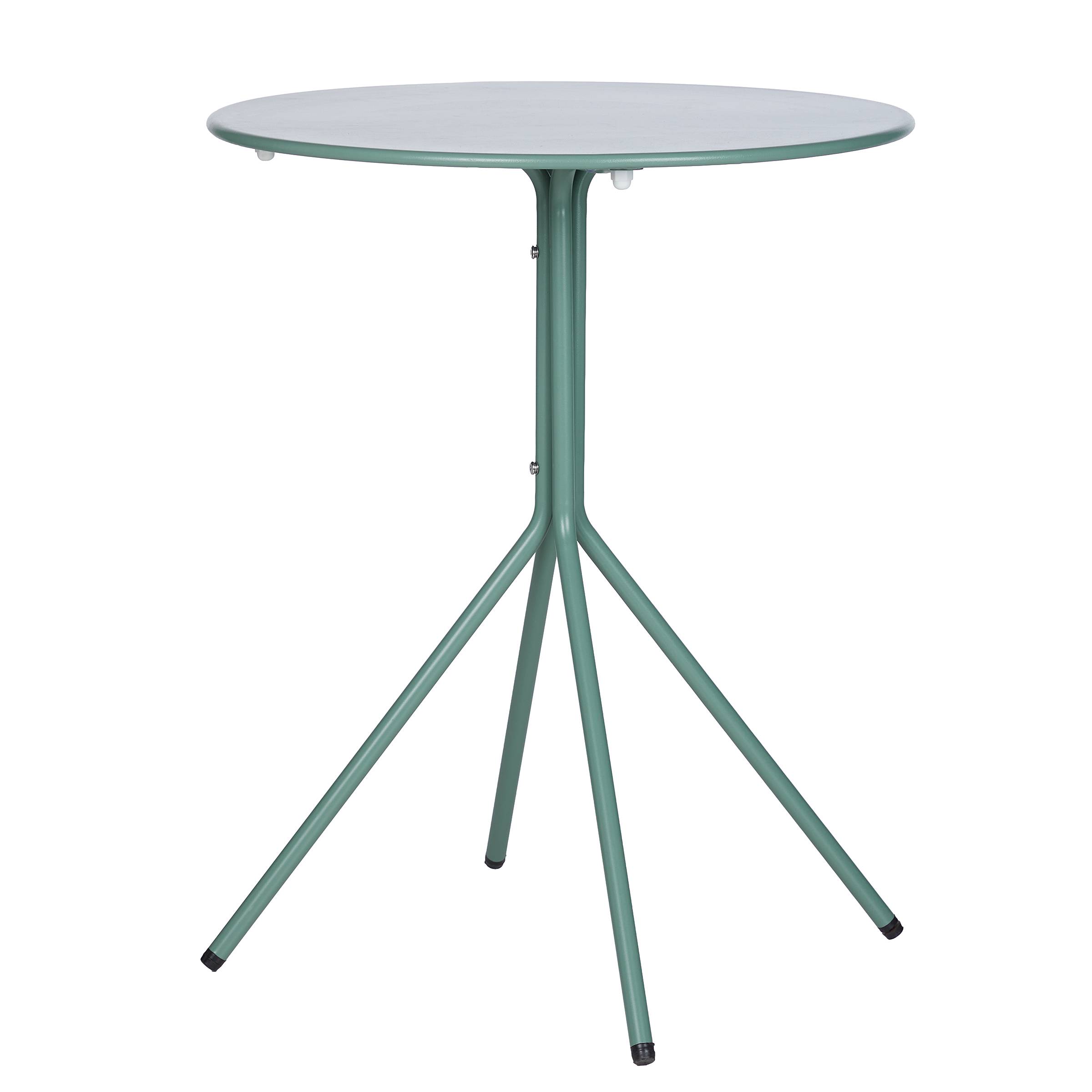 RENDEZVOUS Bistro Table Steel Green Sage Ø60cm