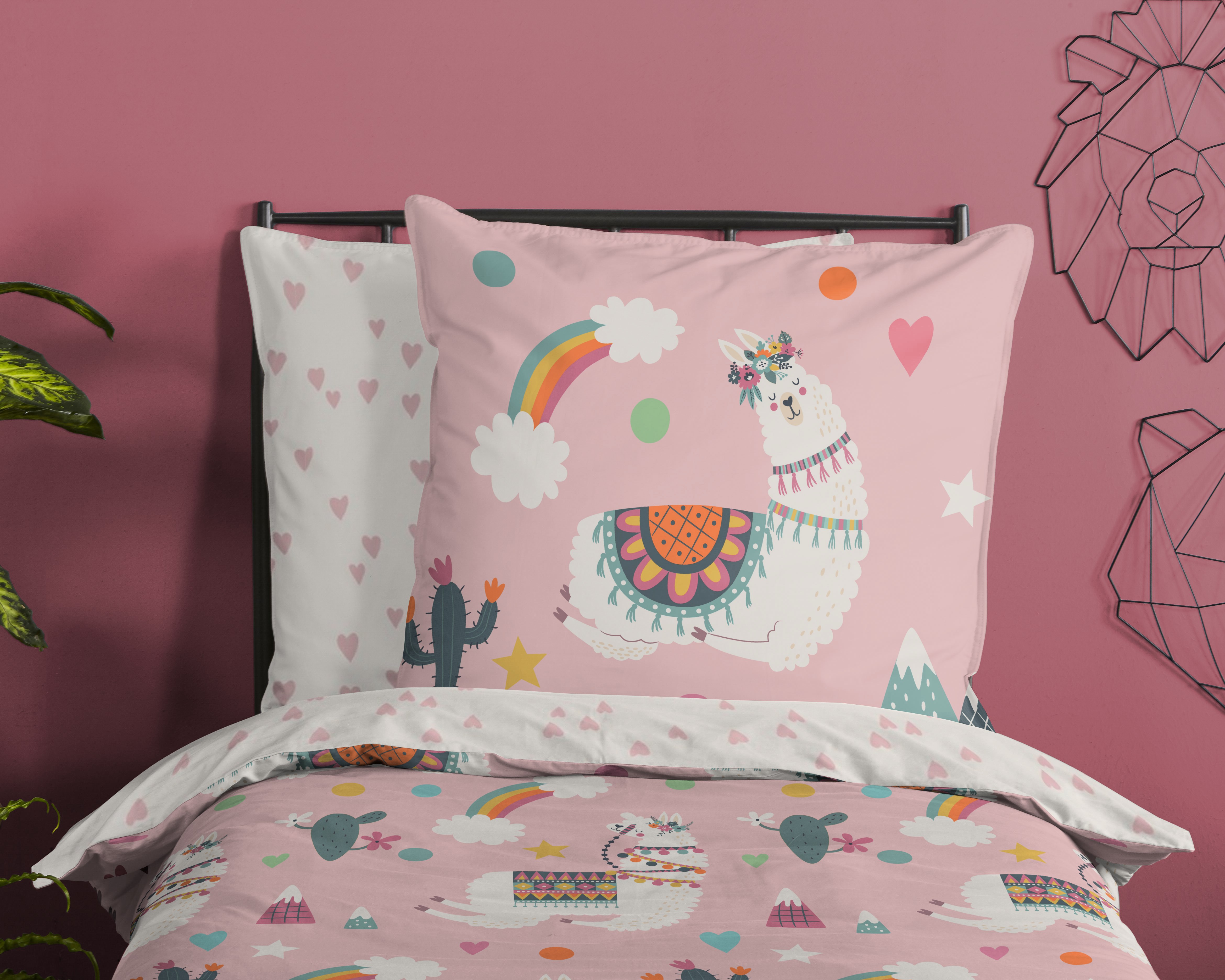 Pure Bedding Microfiber Pink 135x200cm