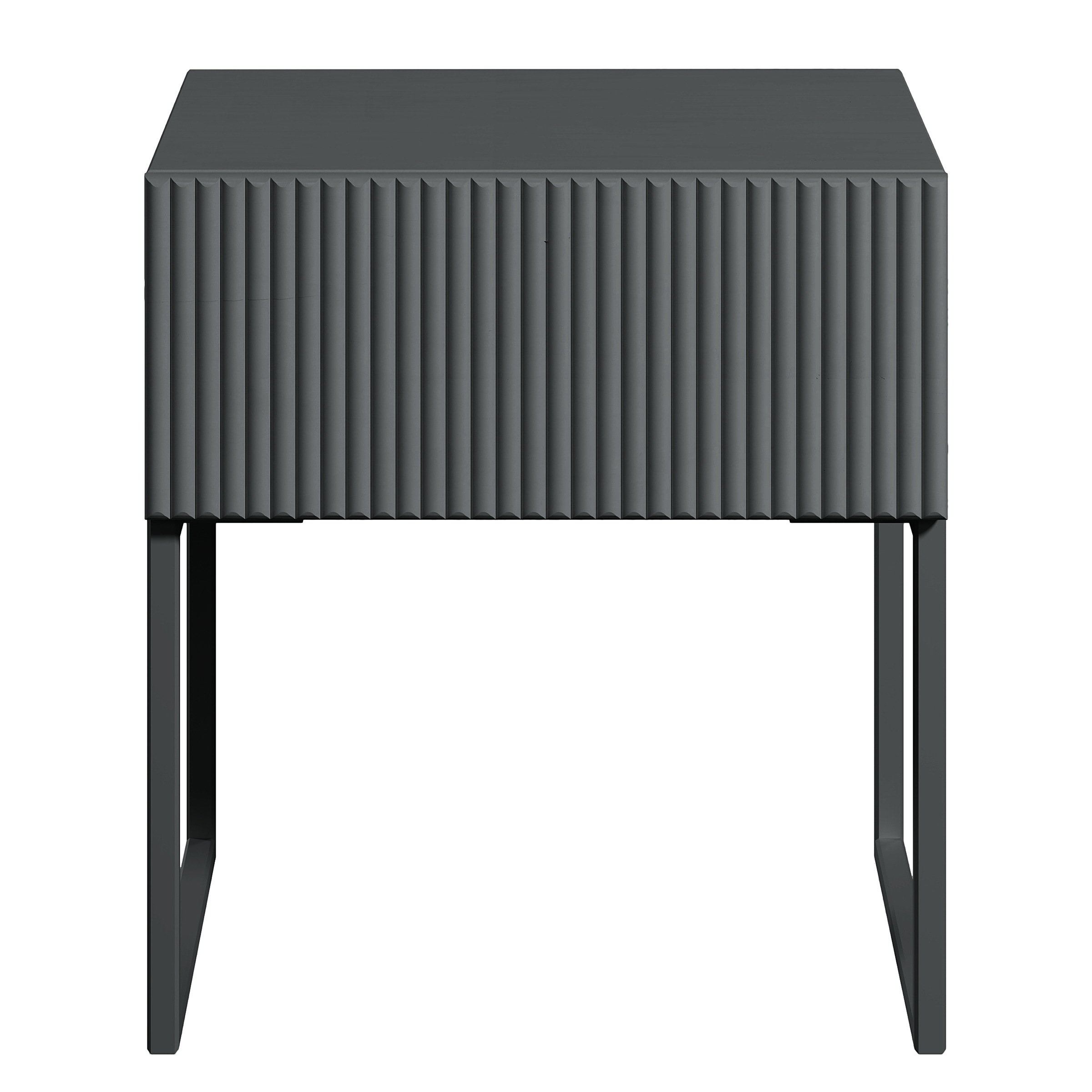 SKAO Nightstand Solid Anthracite