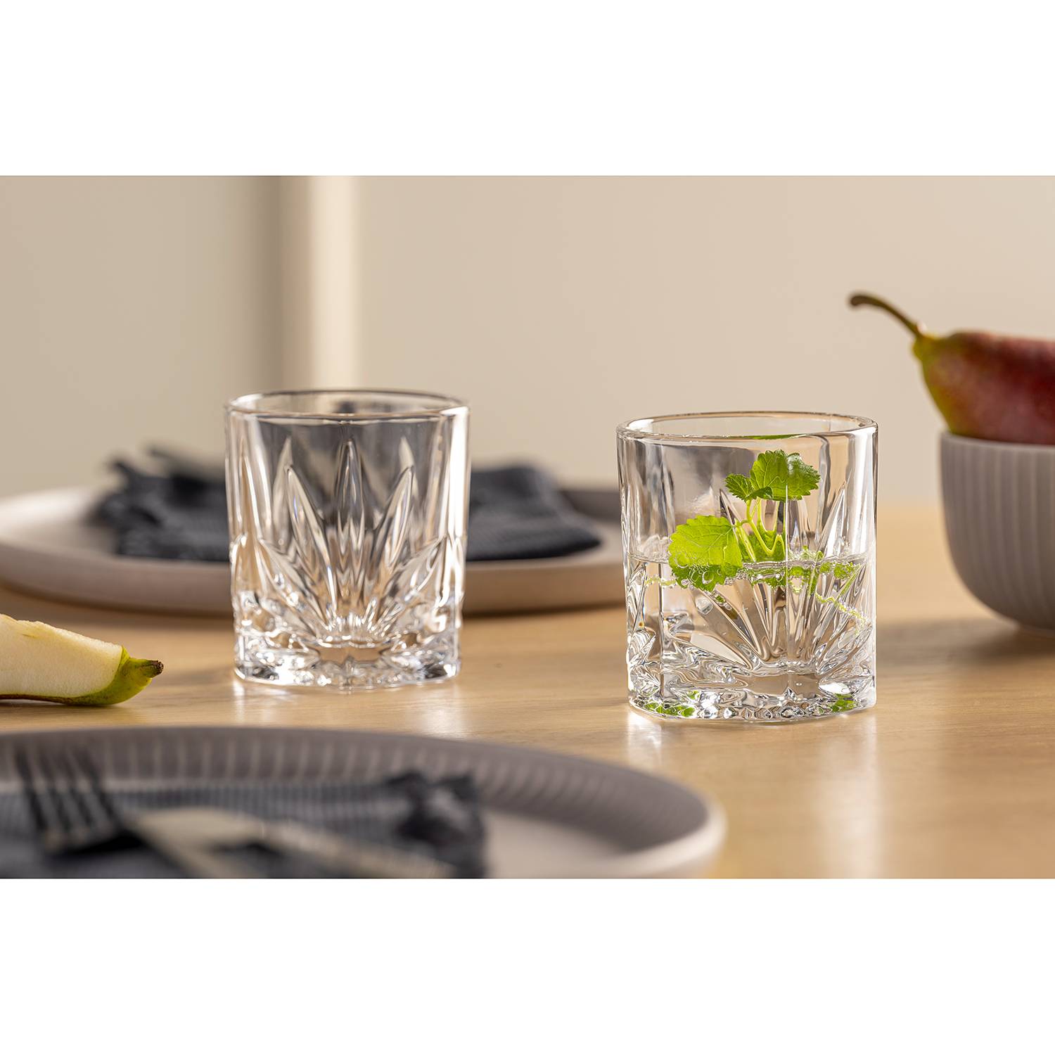 Trinkglas Capri (4er-Set) Kristallglas Durchscheinend