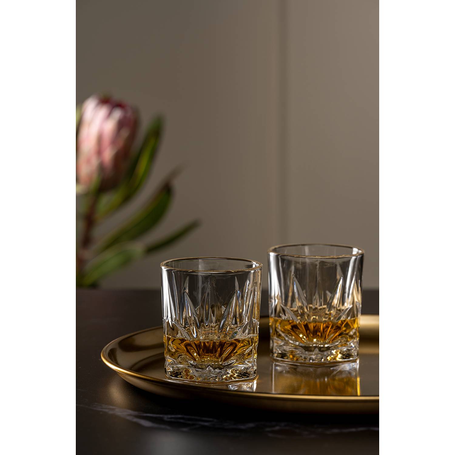 Trinkglas Capri (4er-Set) Kristallglas Durchscheinend