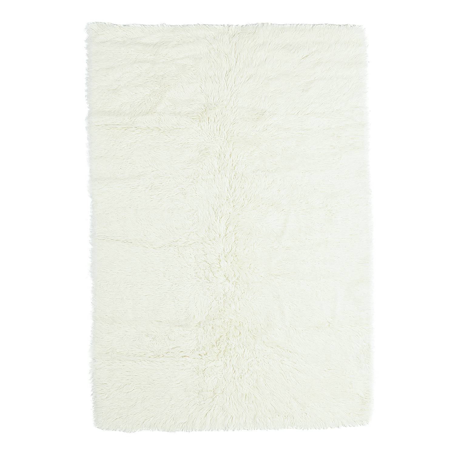 Wollteppich Flokos 1250 Schurwolle Weiß 190 x 290 cm