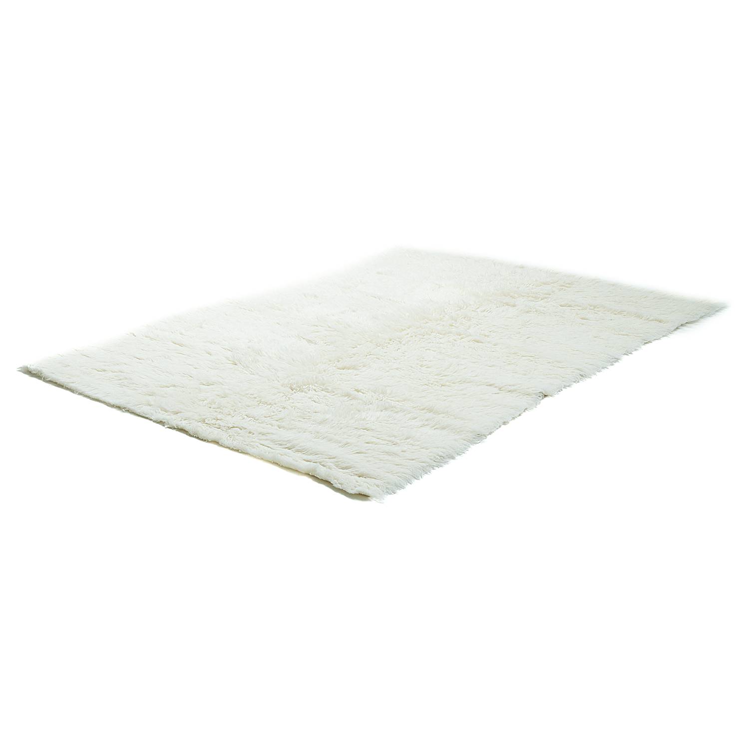 Wollteppich Flokos 1250 Schurwolle Weiß 190 x 290 cm