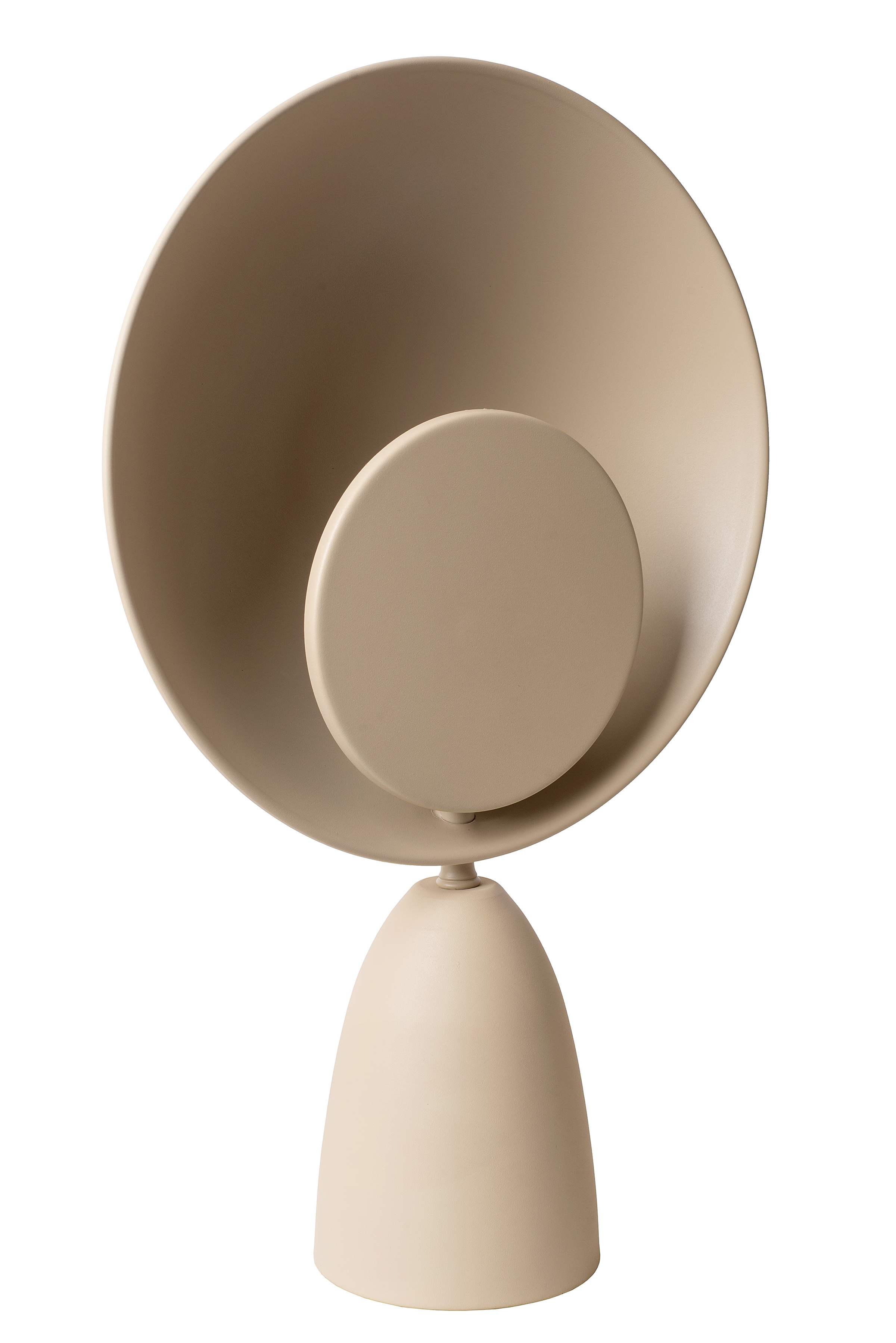 Tischleuchte Castamar Stahl Beige