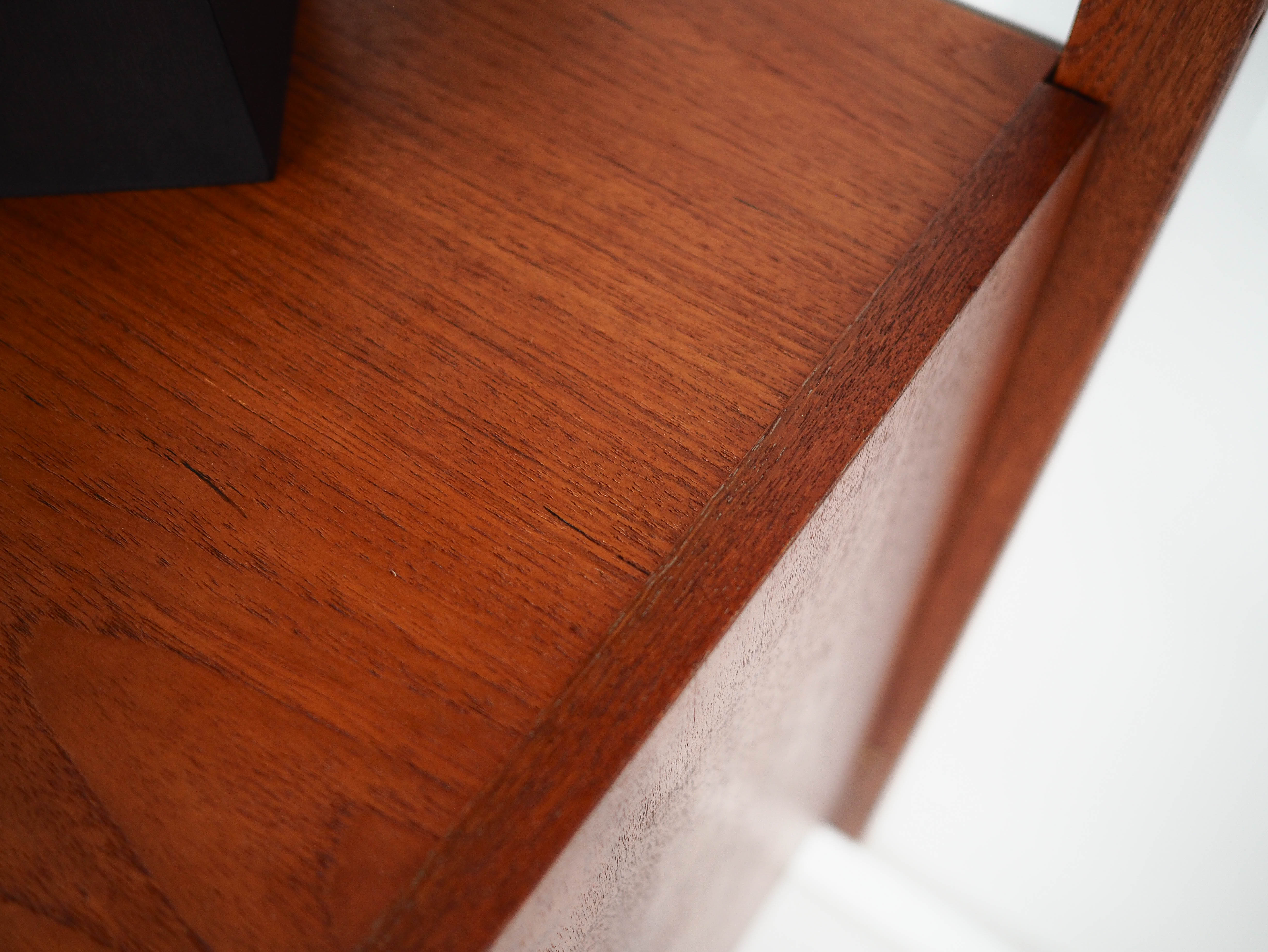Modular teak bookshelf PS System 1960s