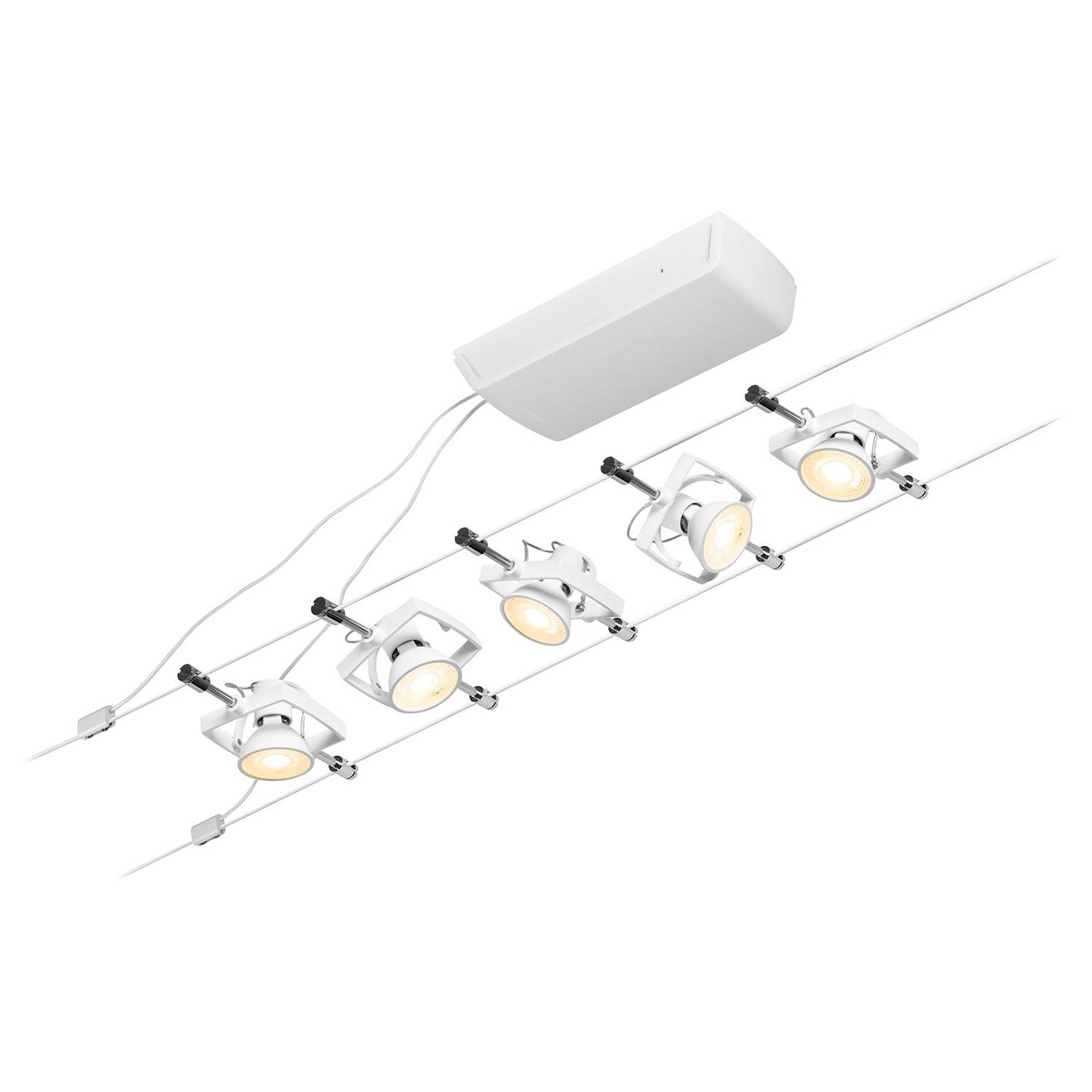 LED-Deckenleuchte Mac Aluminium / Polycarbonat