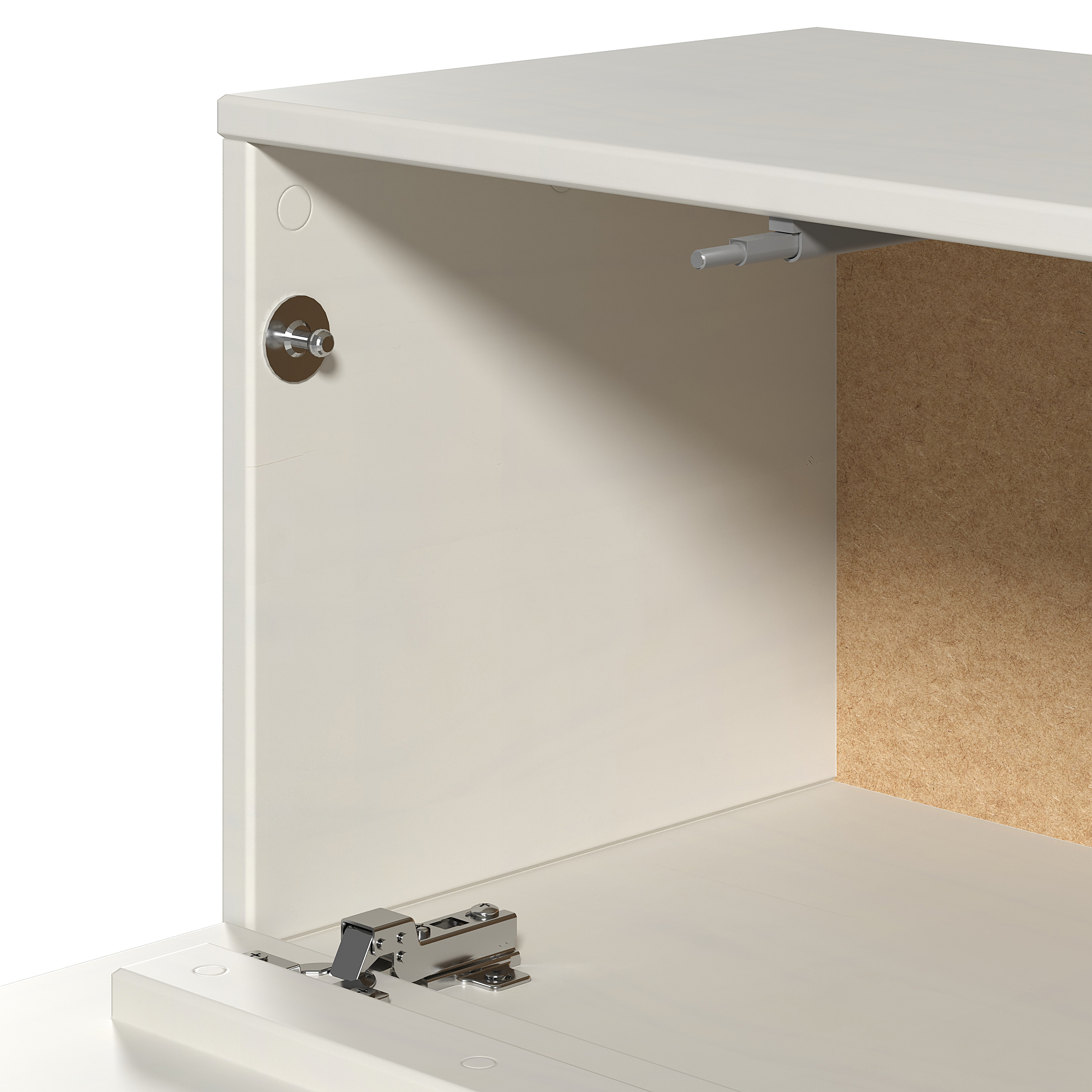 Massives Hänge-TV-Lowboard SKAO Kaschmir Breite: 50 cm
