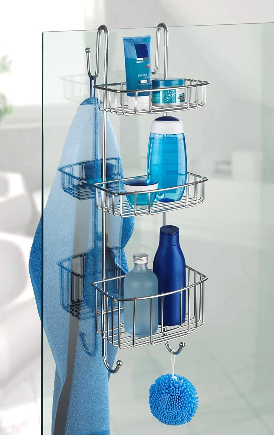 Duschcaddy Olesi Edelstahl Silber