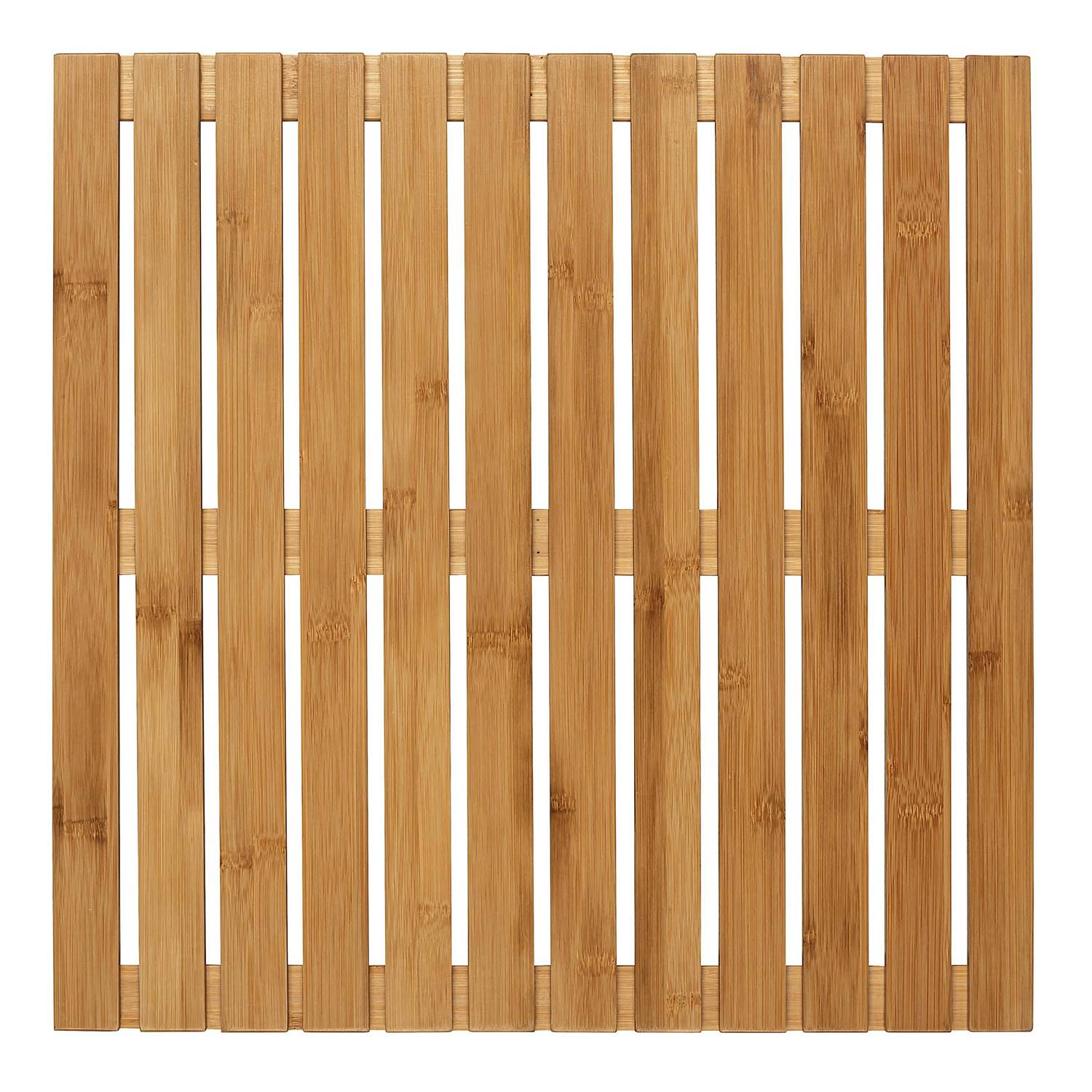 In-/ Outdoor Baderost Flesk Bambus 50 x 50 cm