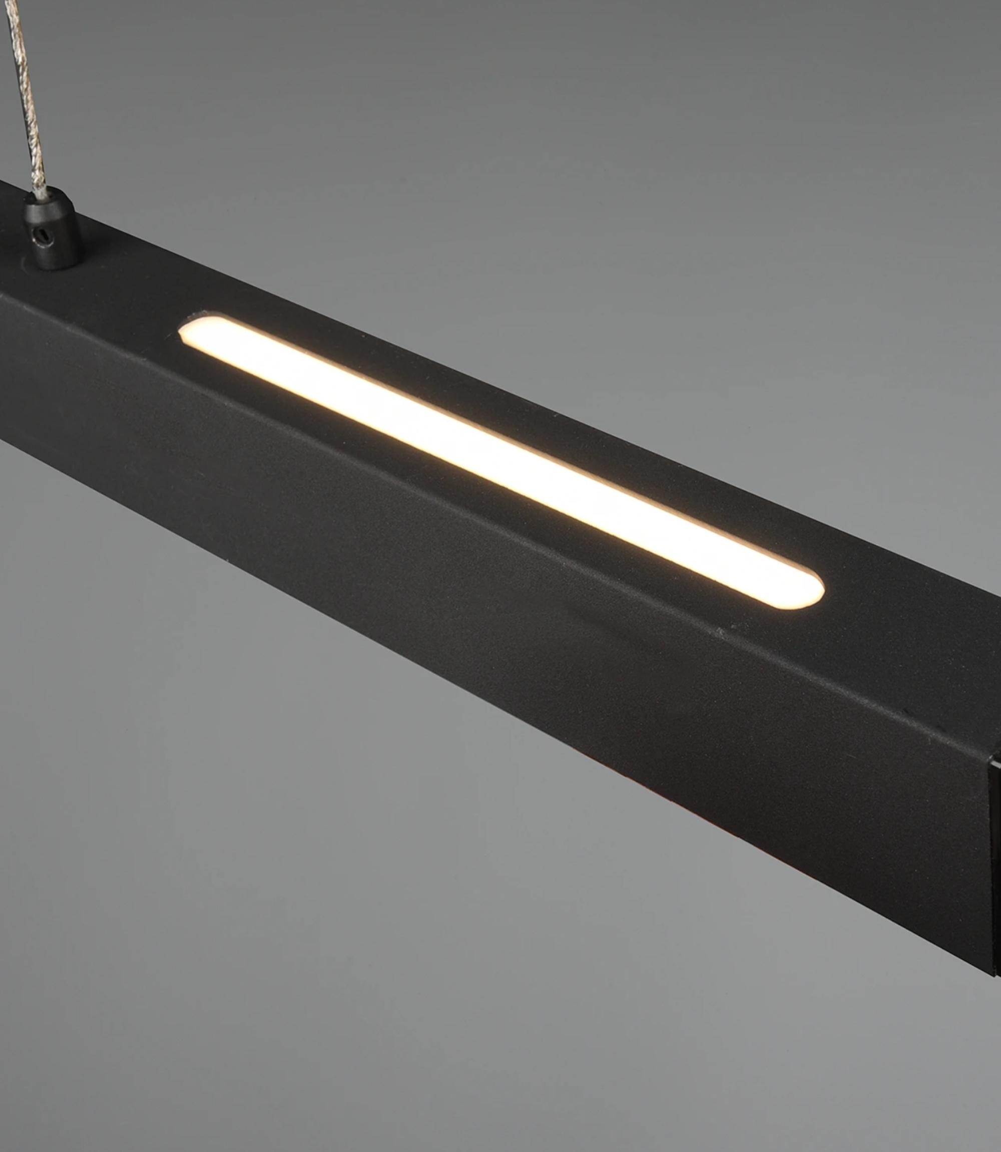 LED Minimalistische Pendelleuchte Schwarz