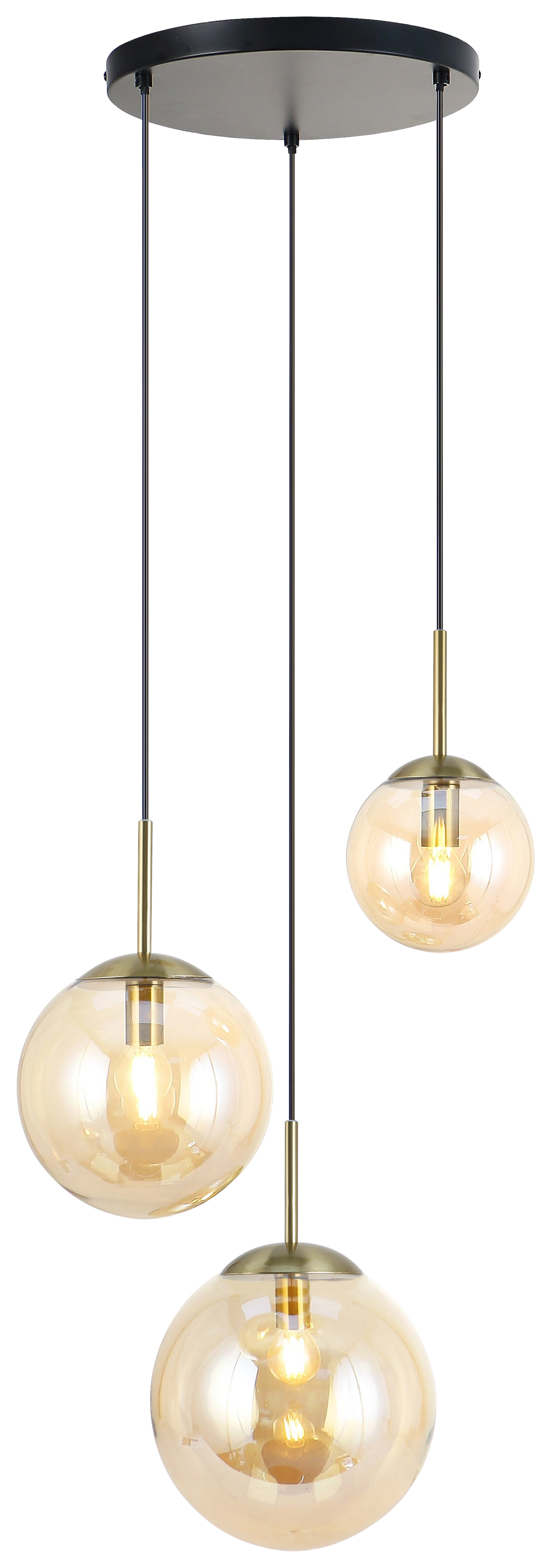 Pendelleuchte Novel 46 x 120 cm Gold