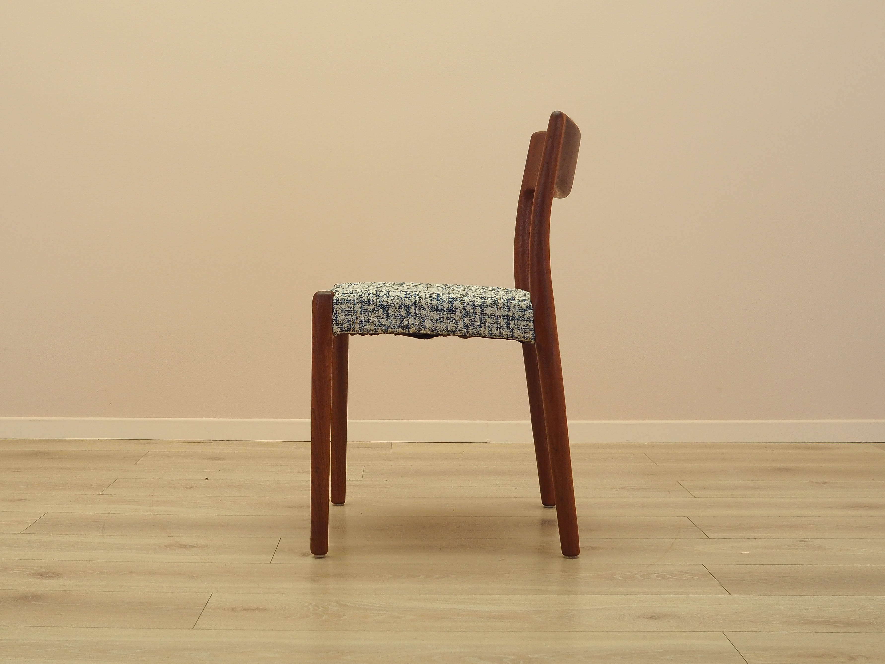 Teak-Stuhl 1960er Jahre