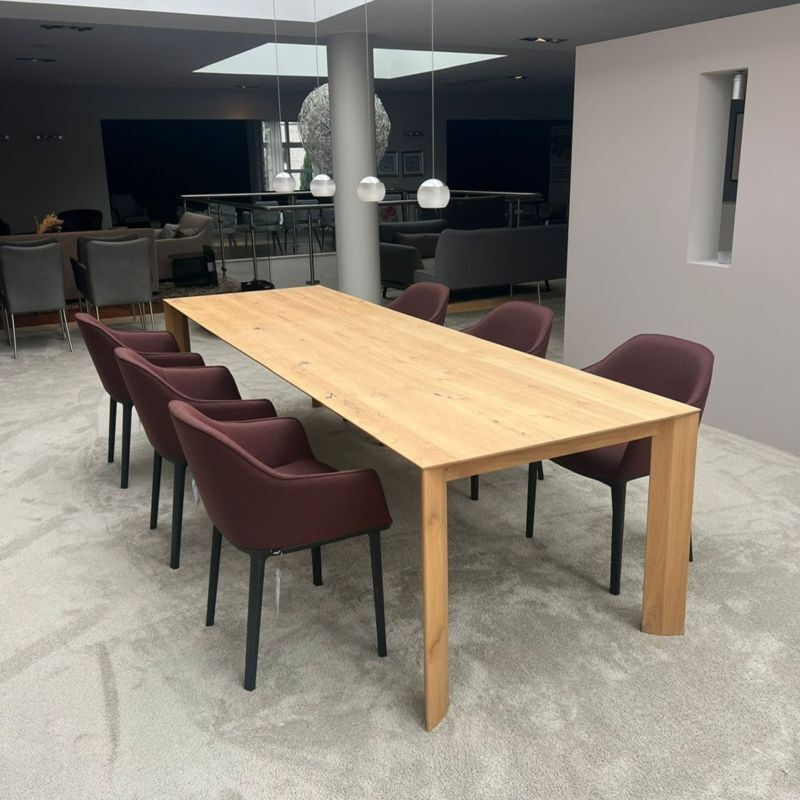 Vitra Credo Bitter Chocolate Armlehnstuhl Softshell