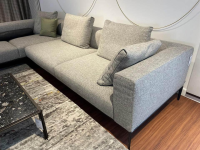 Walter Knoll Ecksofa Jaan Living Stoff Platinum Grau
