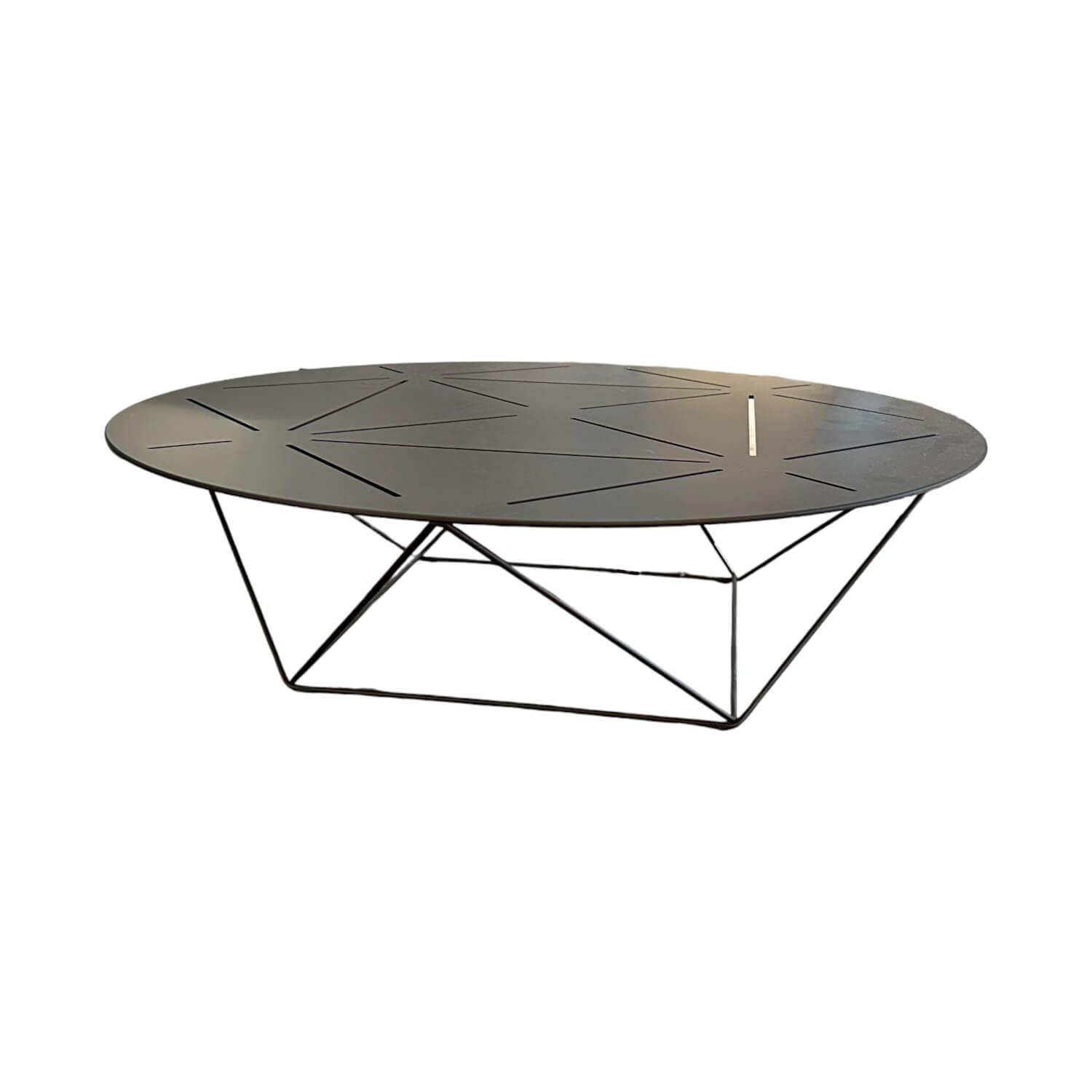 Walter Knoll Tisch Joco 130 T2 Pulverbeschichtet Bronze