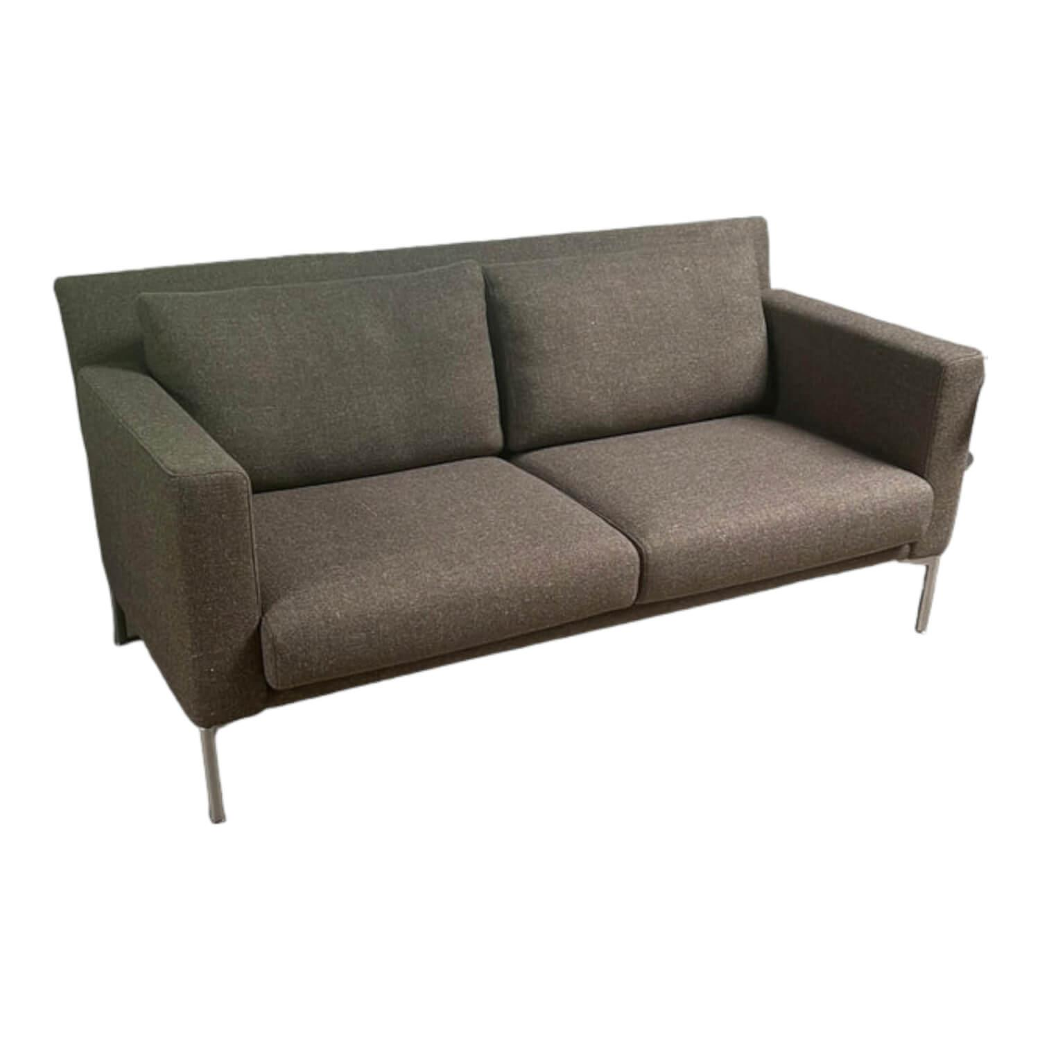 Walter Knoll Sofa Jason 390-25 FLFR Limestone Velourmatt