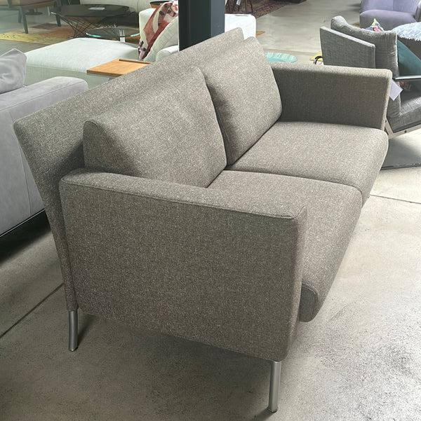 Walter Knoll Sofa Jason 390-25 FLFR Limestone Velourmatt