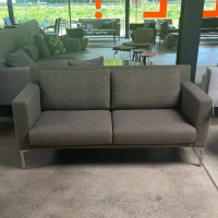 Walter Knoll Sofa Jason 390-25 FLFR Limestone Velourmatt