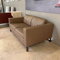 Walter Knoll Sofa Foster 503 20 Leder Elen Fango Braun