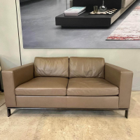 Walter Knoll Sofa Foster 503 20 Leder Elen Fango Braun