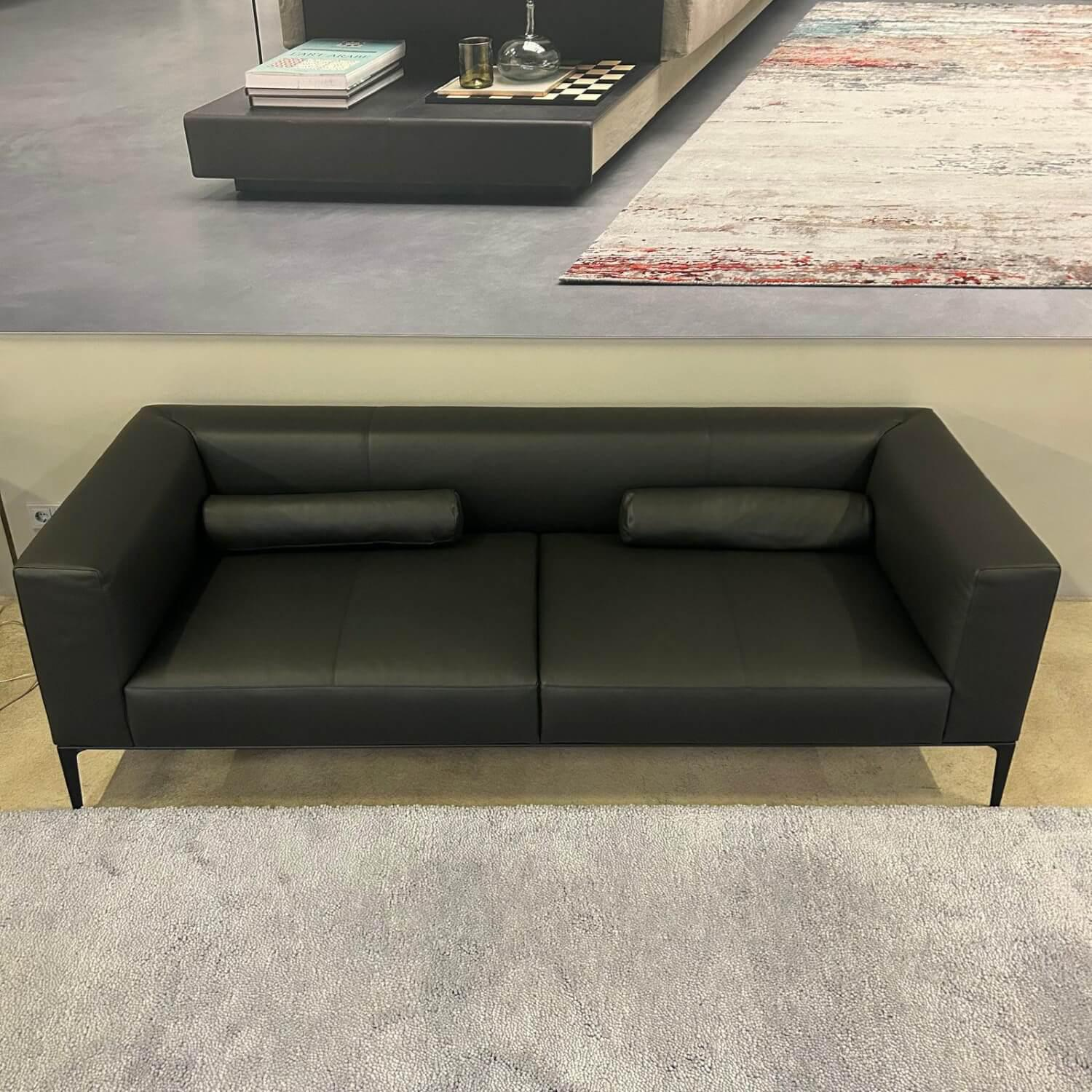 Walter Knoll Jaan Living 782 30 Leder Palladio Nero Schwarz