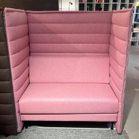 Vitra Sofa Alcove Plus Love Seat Stoff Cosy 2 Zartrosa