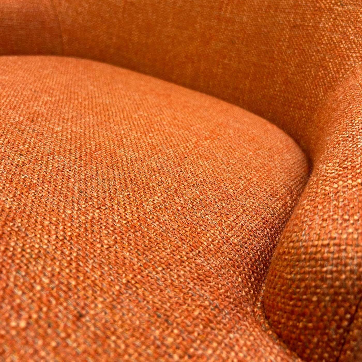Walter Knoll Sessel 375 10 Stoff Lucia 7687 Orange Eiche