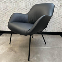 Walter Knoll Sessel Sheru 326 10 Leder Congress 251 Schwarz