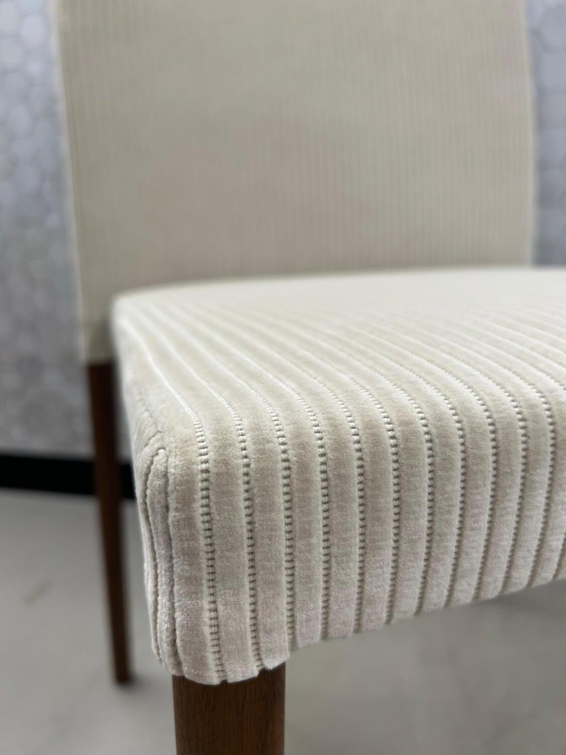 Walter Knoll Jason Lite 1900 Stühle Creme Beige Nussbaum
